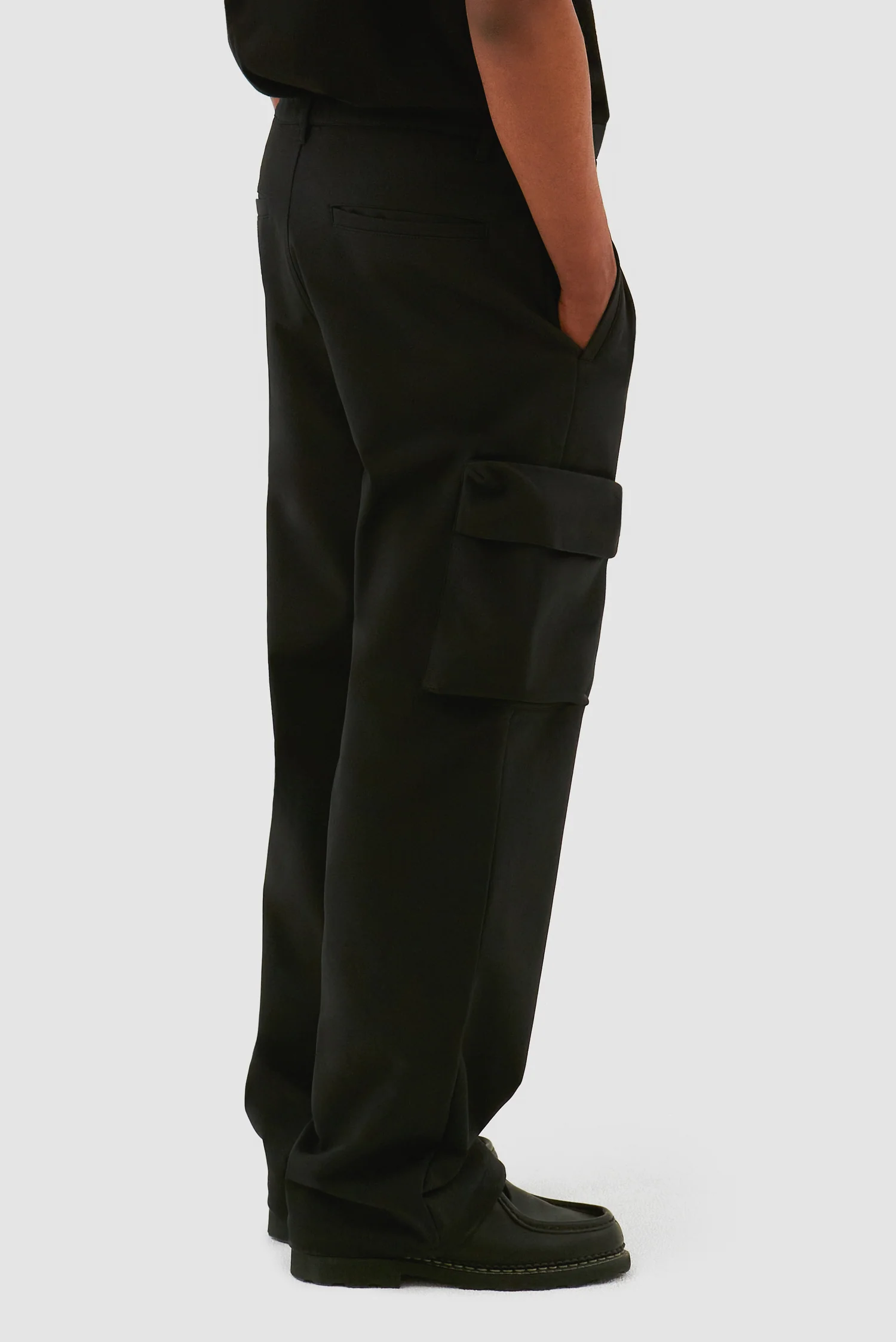 3D Pockets Pants - Black - Image 3