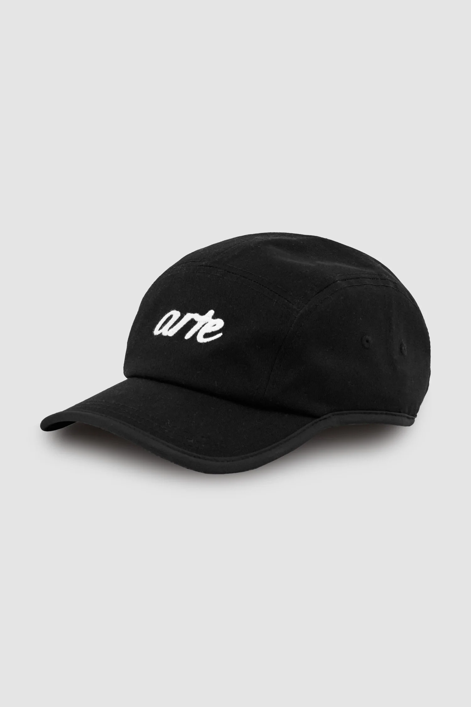 5-Panel Embroidery Cap - Black - Image 2