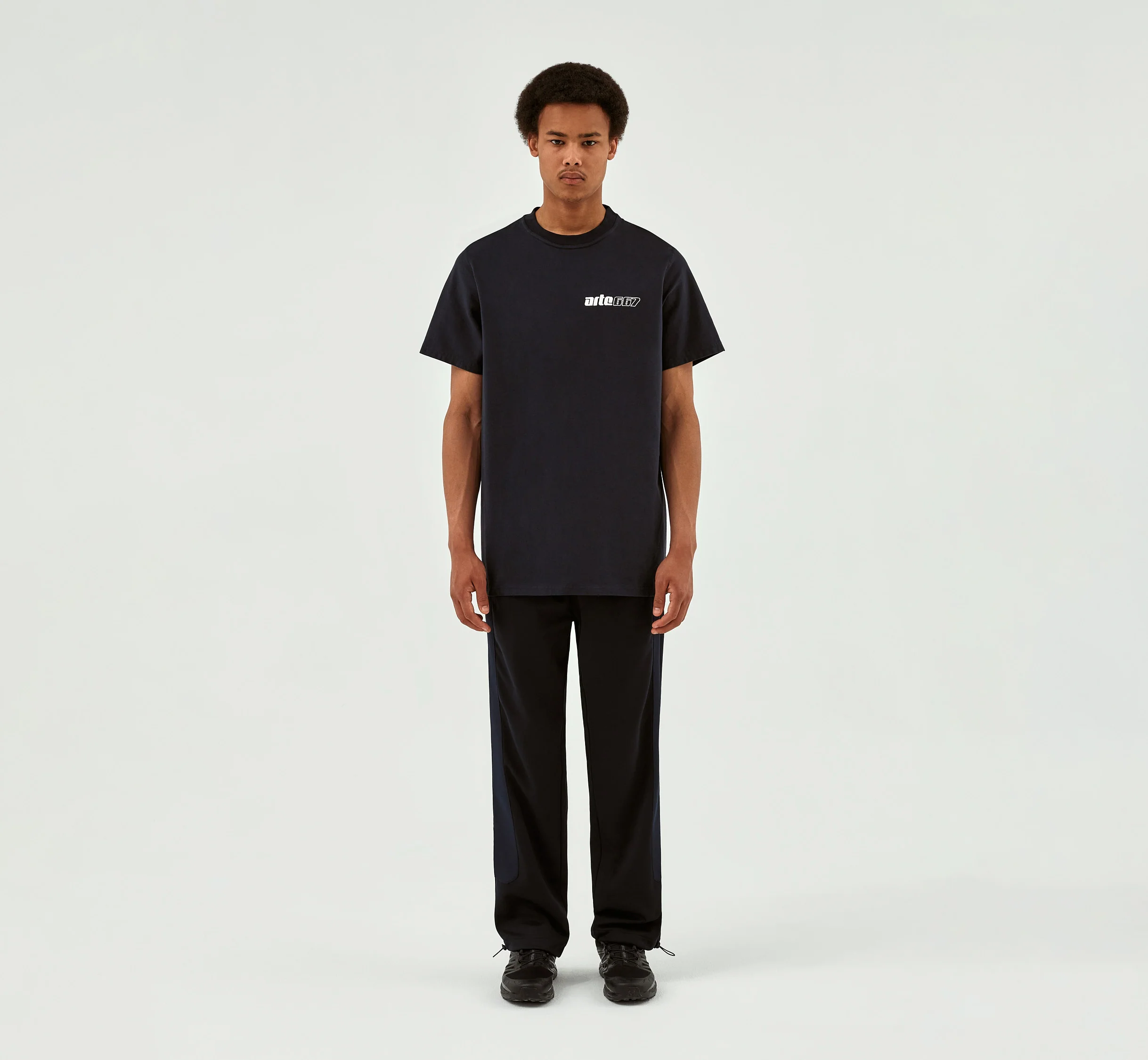 667 T-shirt - Navy - Image 3
