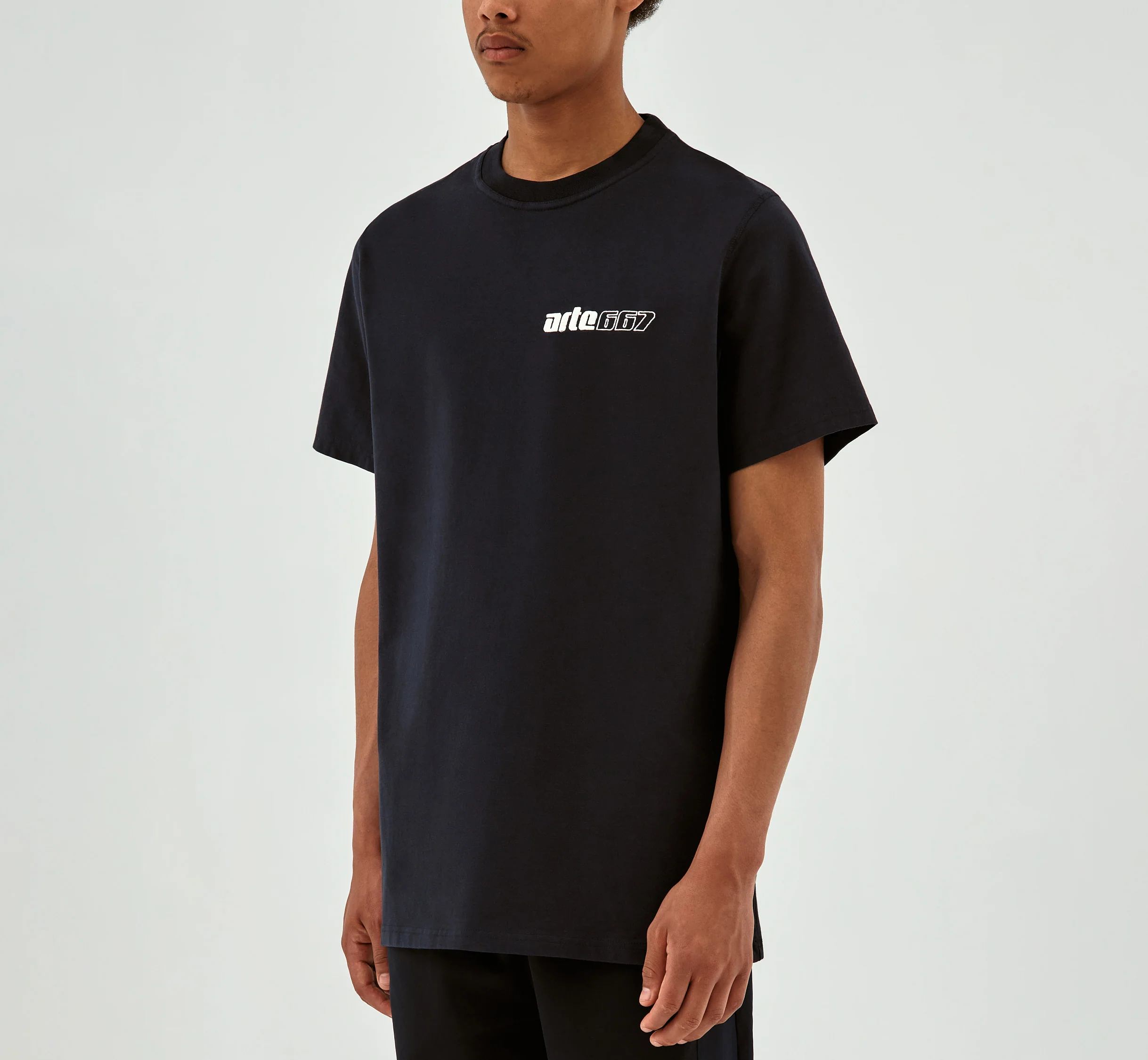 667 T-shirt - Navy - Image 6