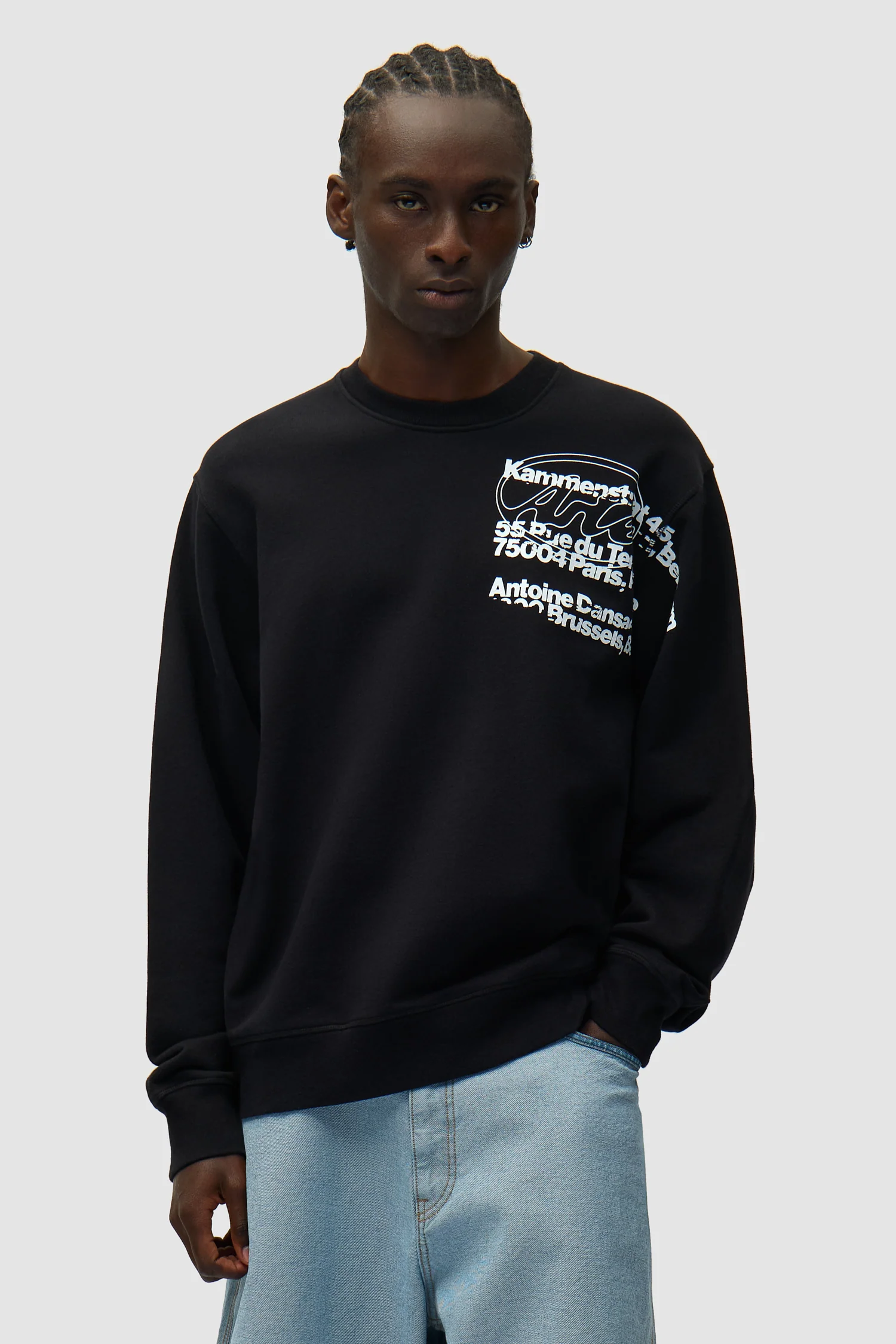 Address Crewneck - Black - Image 2