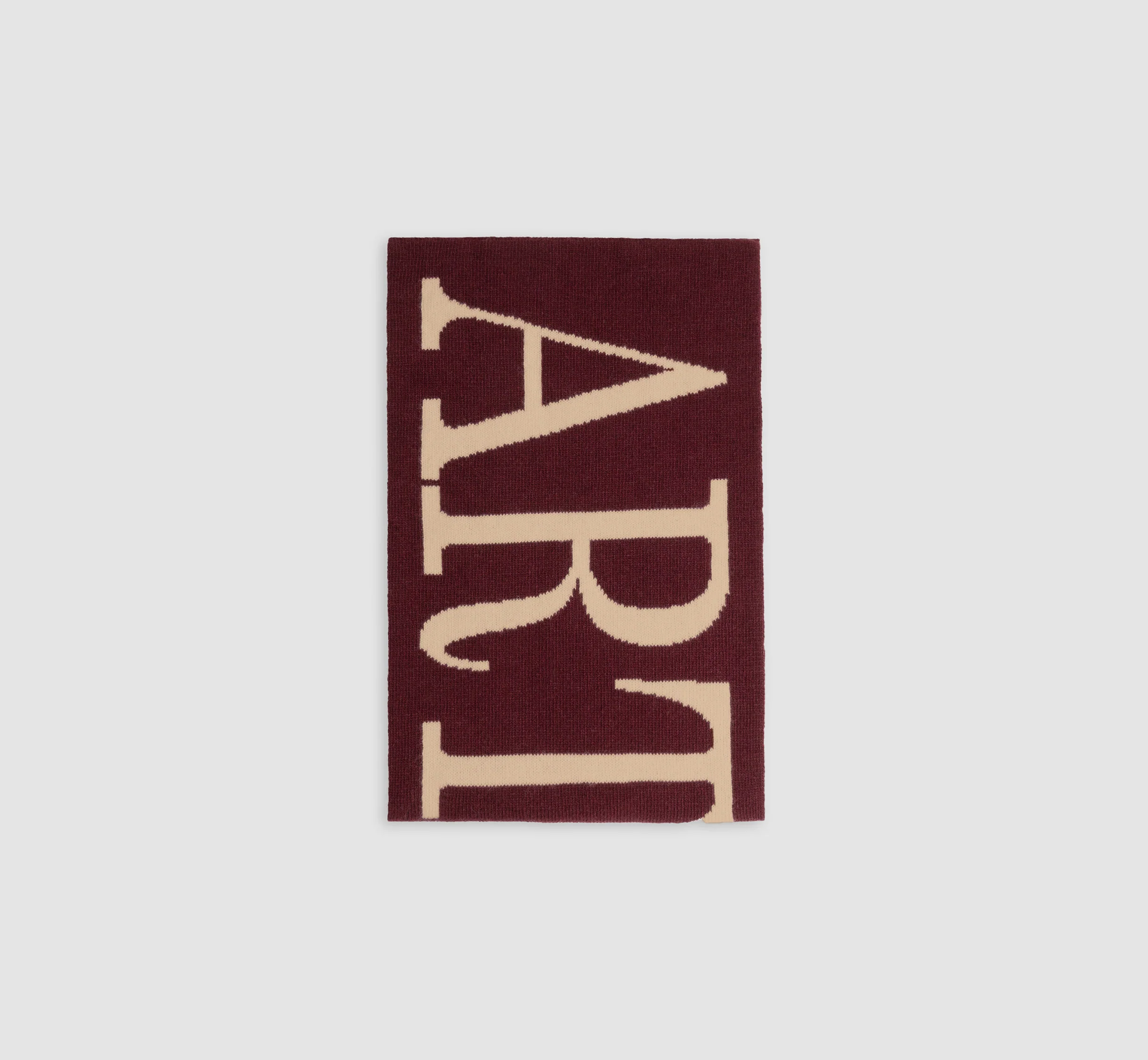 Alex Antwerp Scarf - Bordeaux/Dark Cream - Image 3