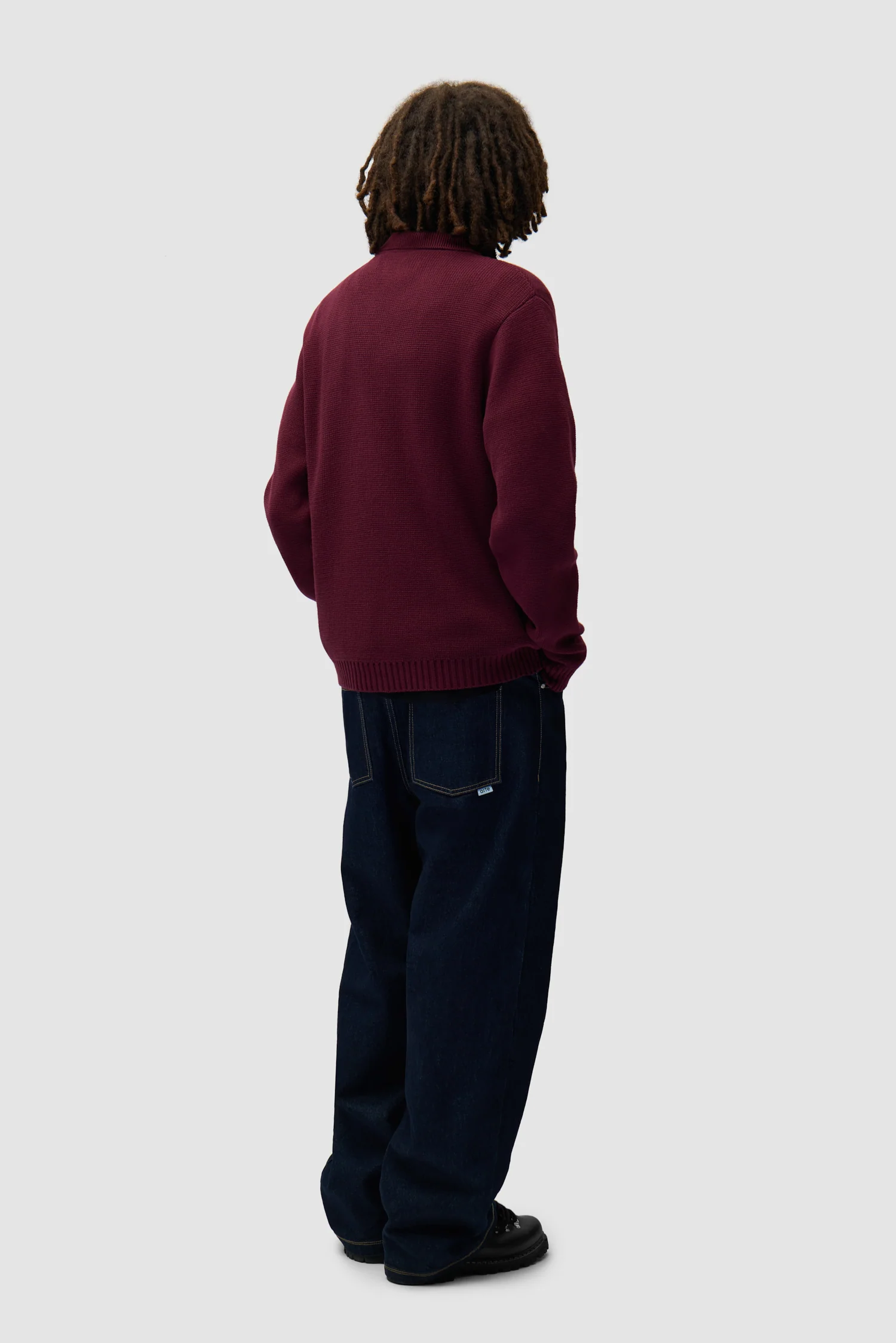 All Together Cardigan - Bordeaux - Image 6