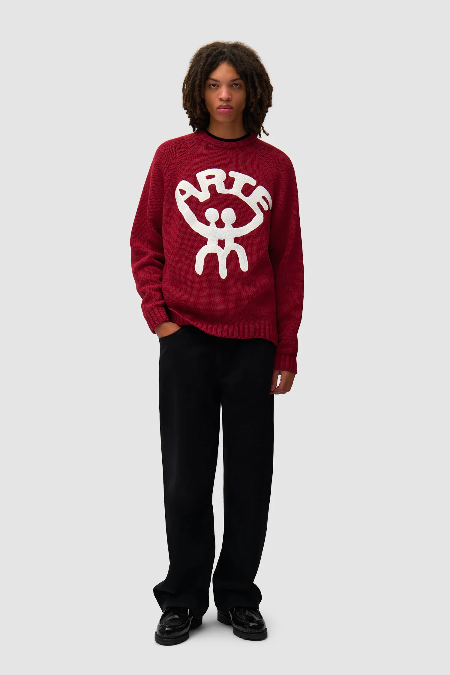All Together Sweater - Bordeaux - Image 5