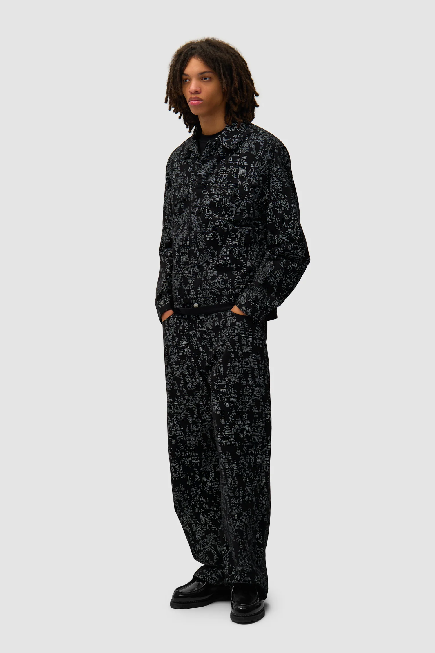 Allover Arte Jacket - Black - Image 5