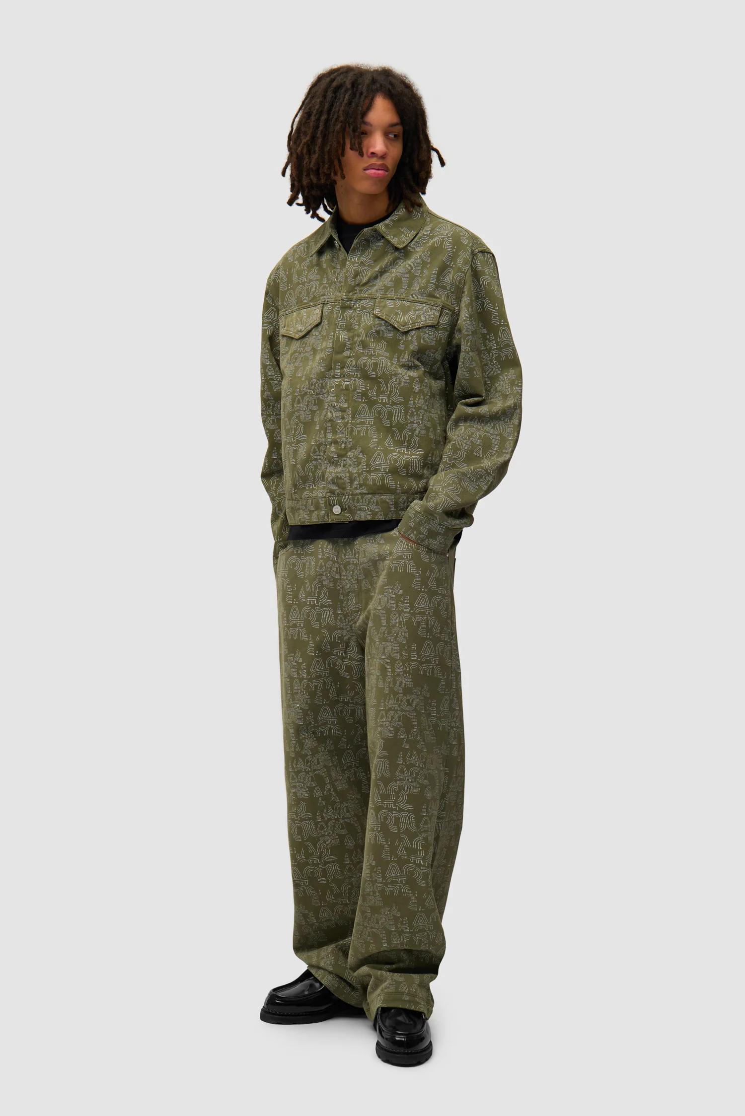 Allover Arte Jacket - Green - Image 5