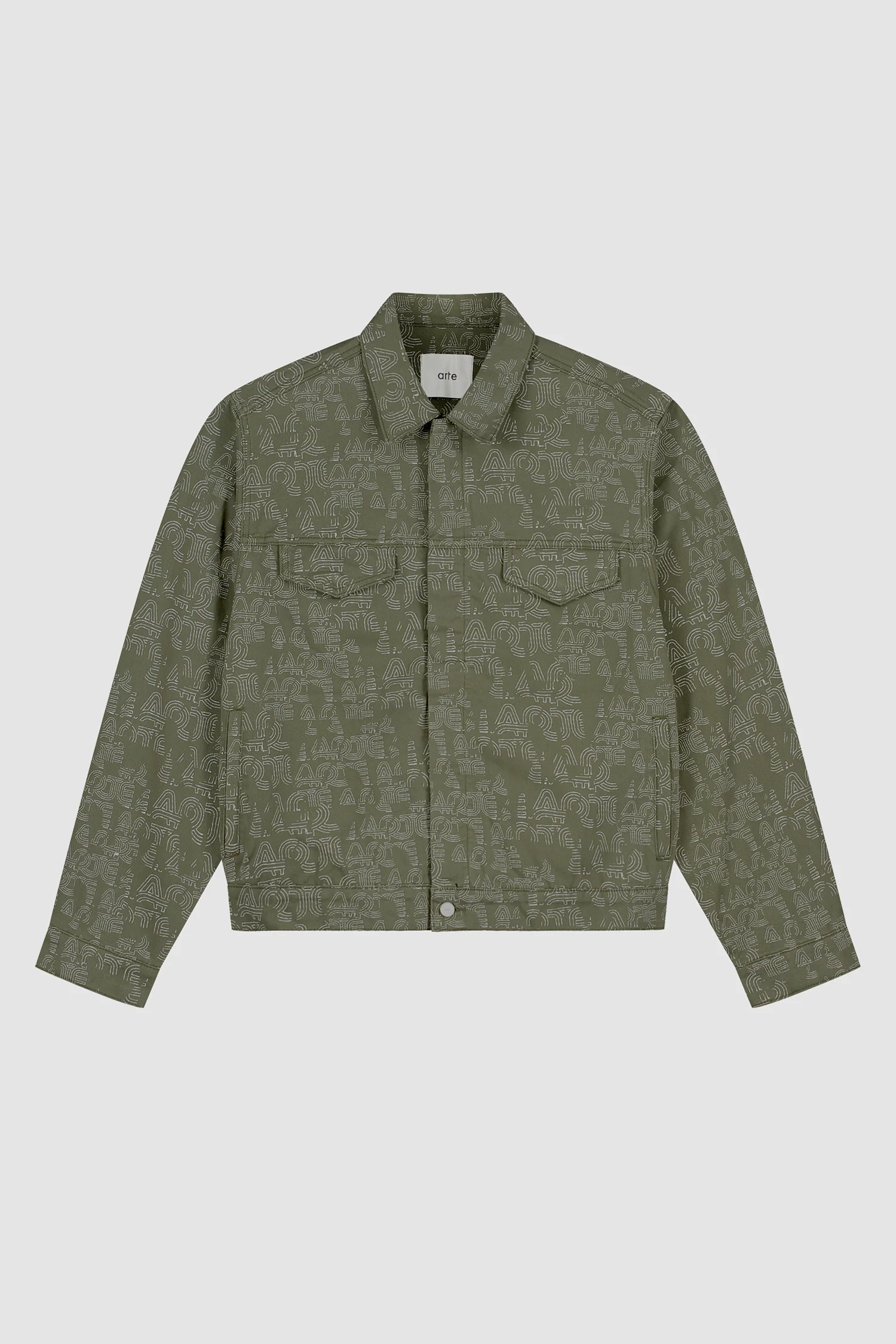 Allover Arte Jacket - Green - Image 8