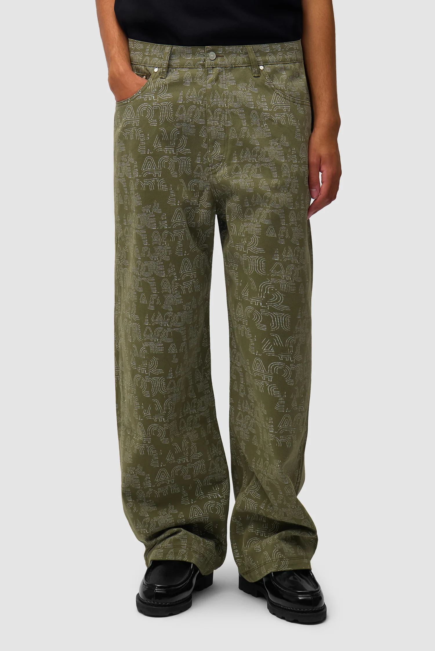 Allover Arte Pants - Green - Image 2