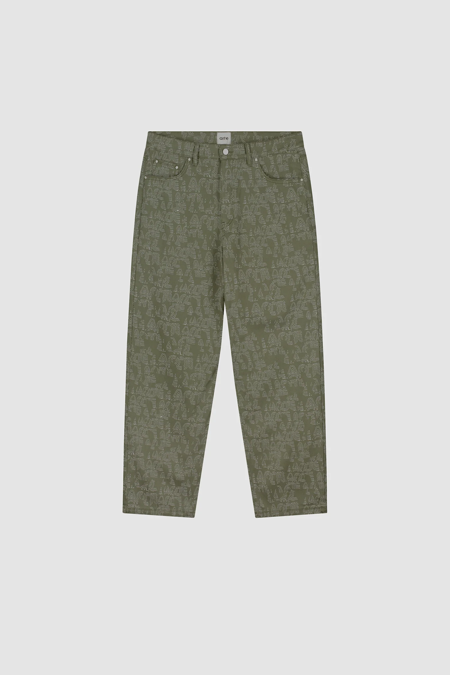 Allover Arte Pants - Green - Image 9