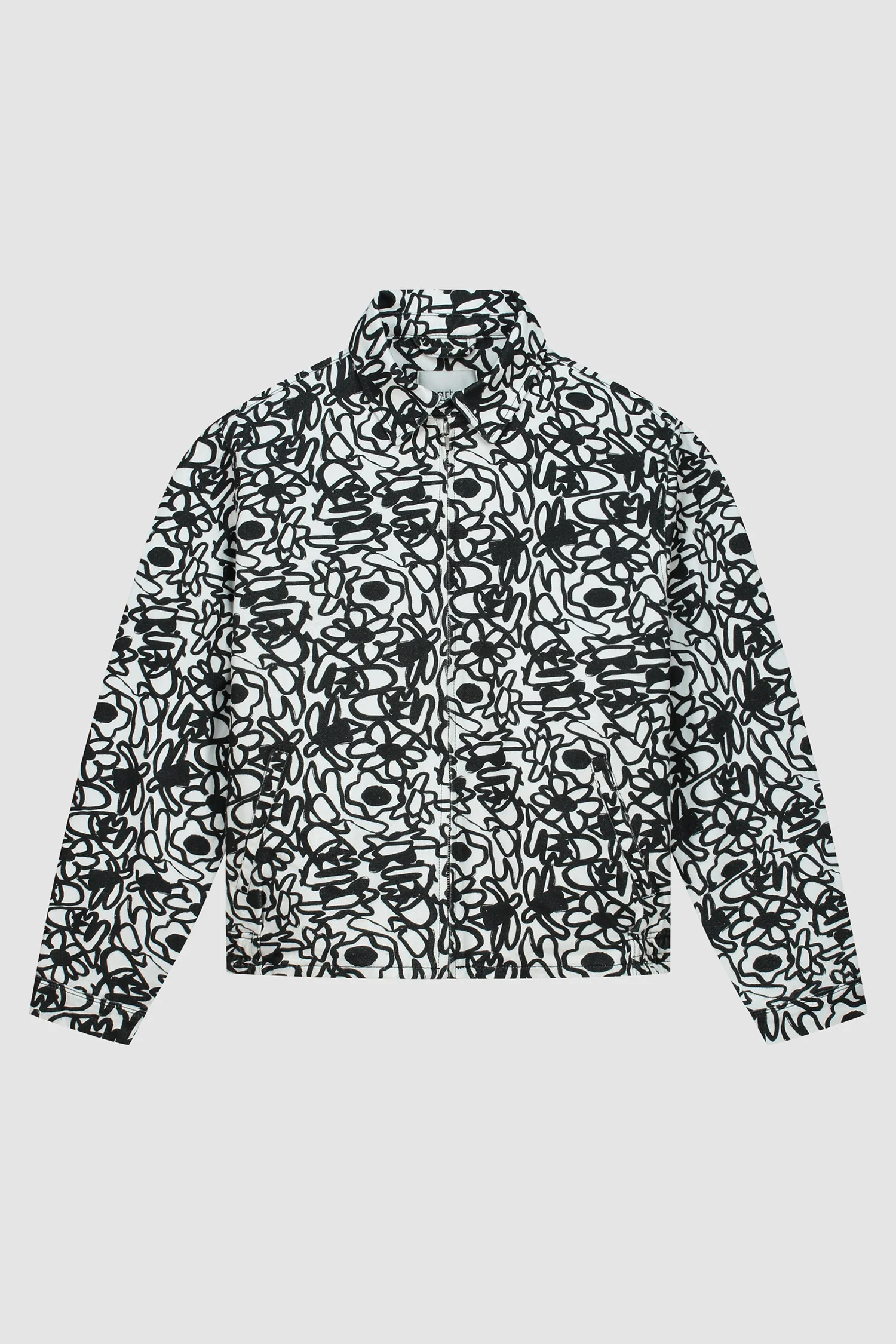 Allover Flowers Jacket - White - Image 8