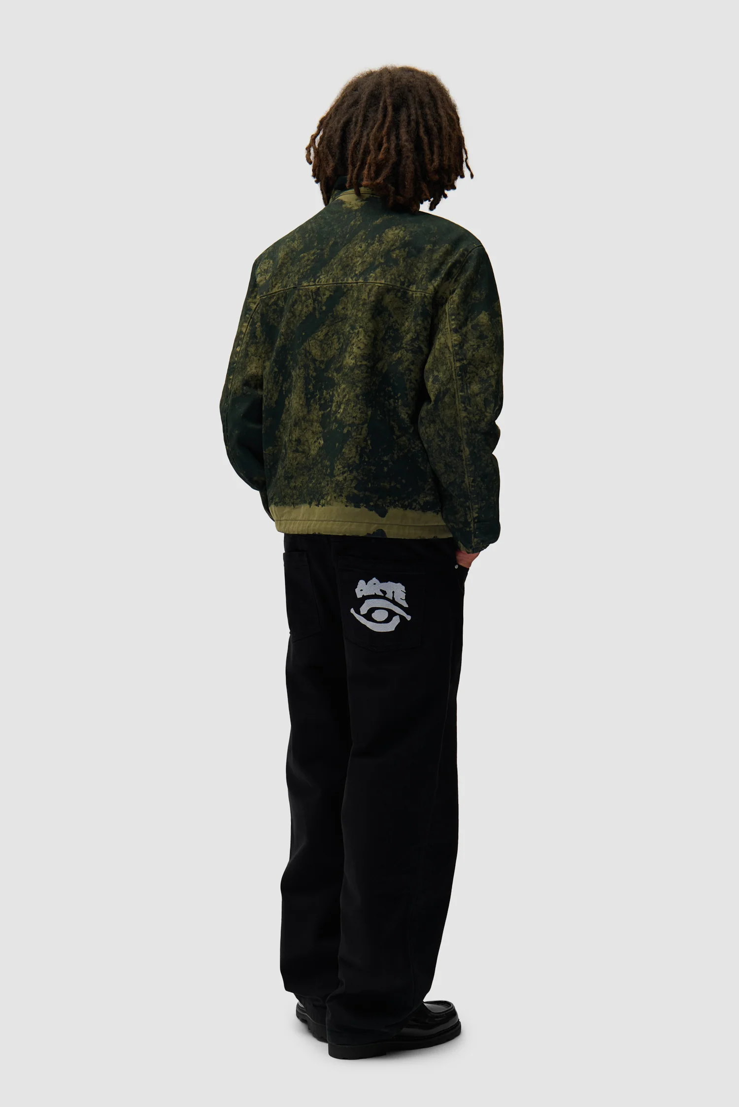 Allover Paint Jacket - Green - Image 6