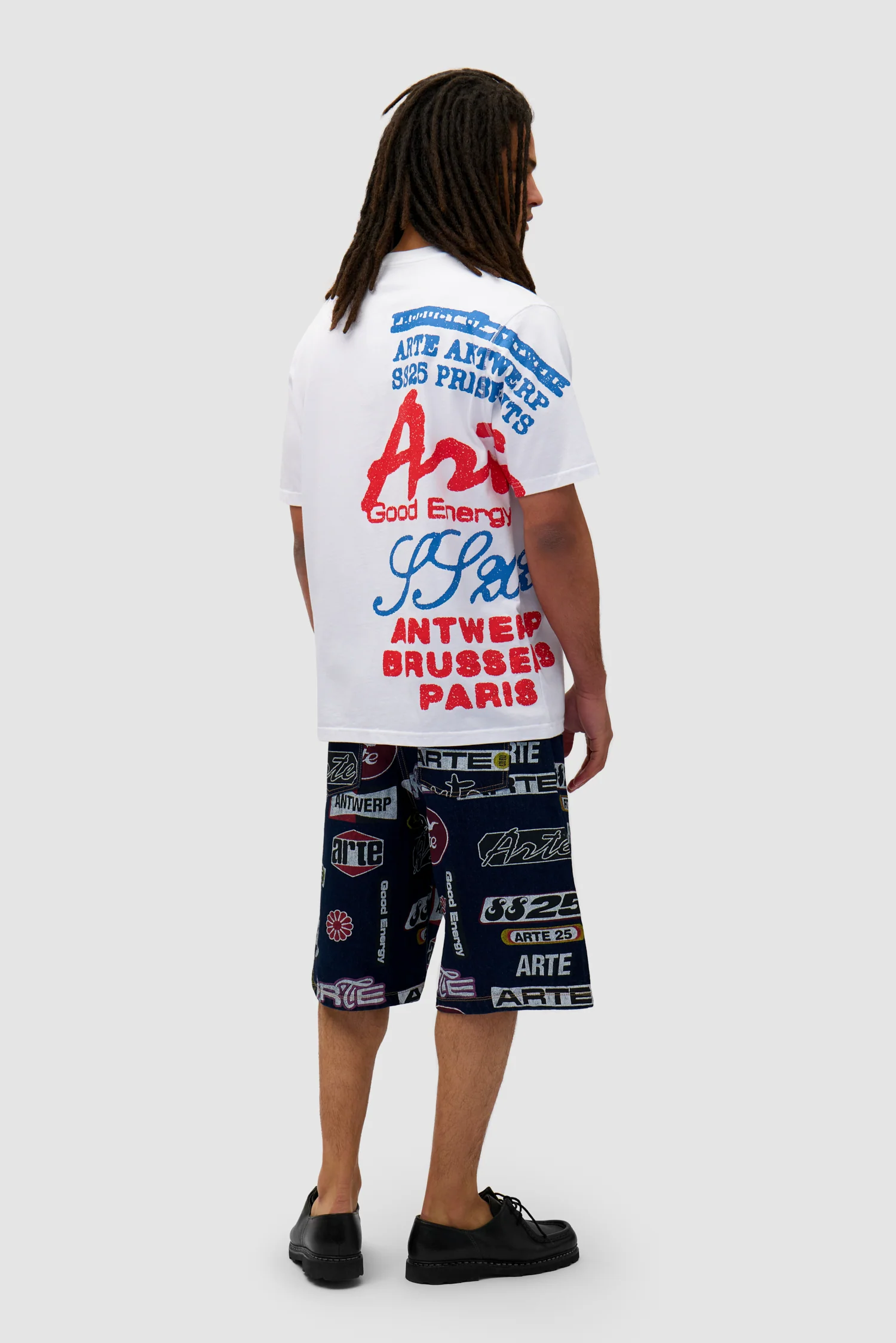 Allover Print Short - Dark Denim - Image 6