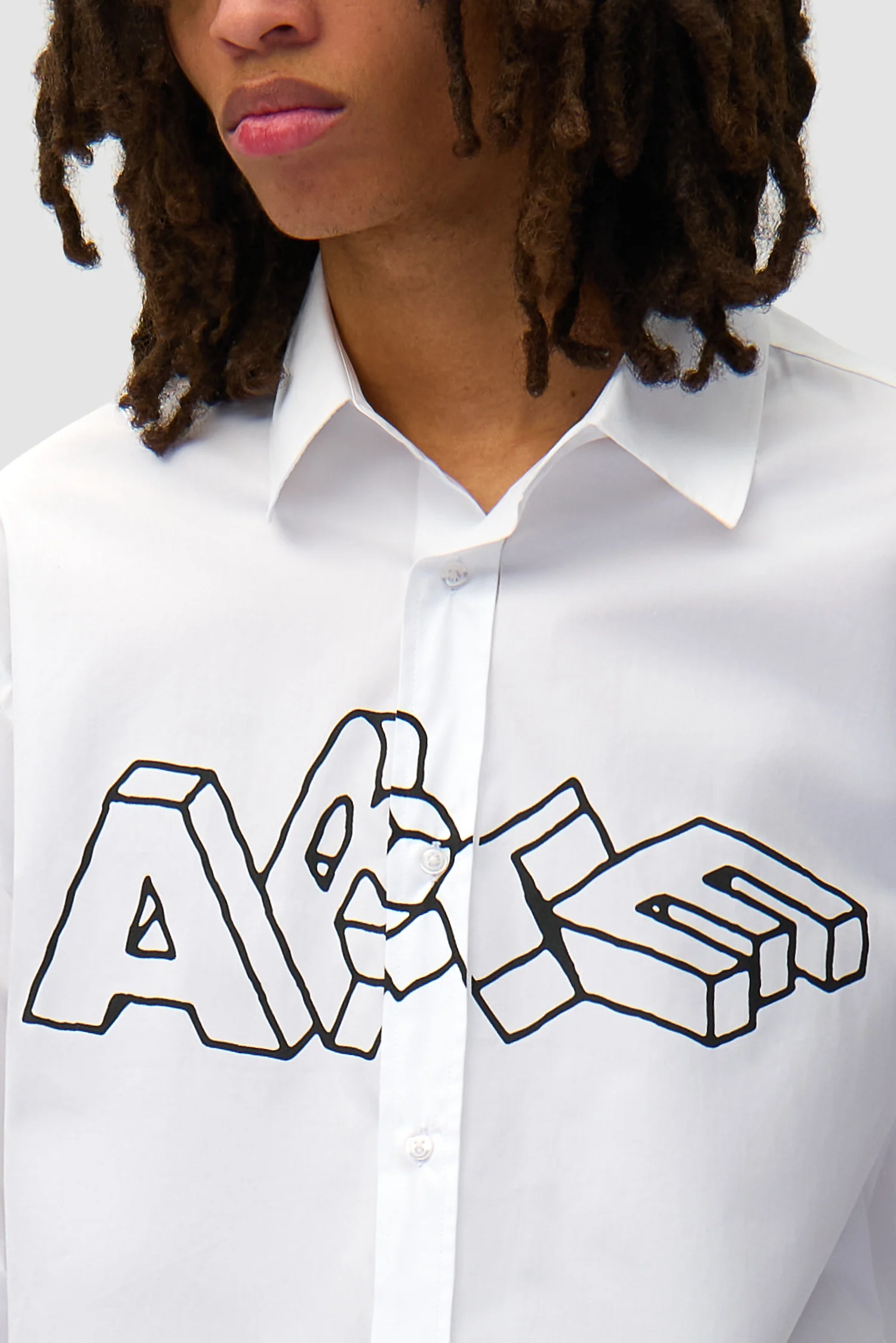 Arte Blocks Shirt - White - Image 7