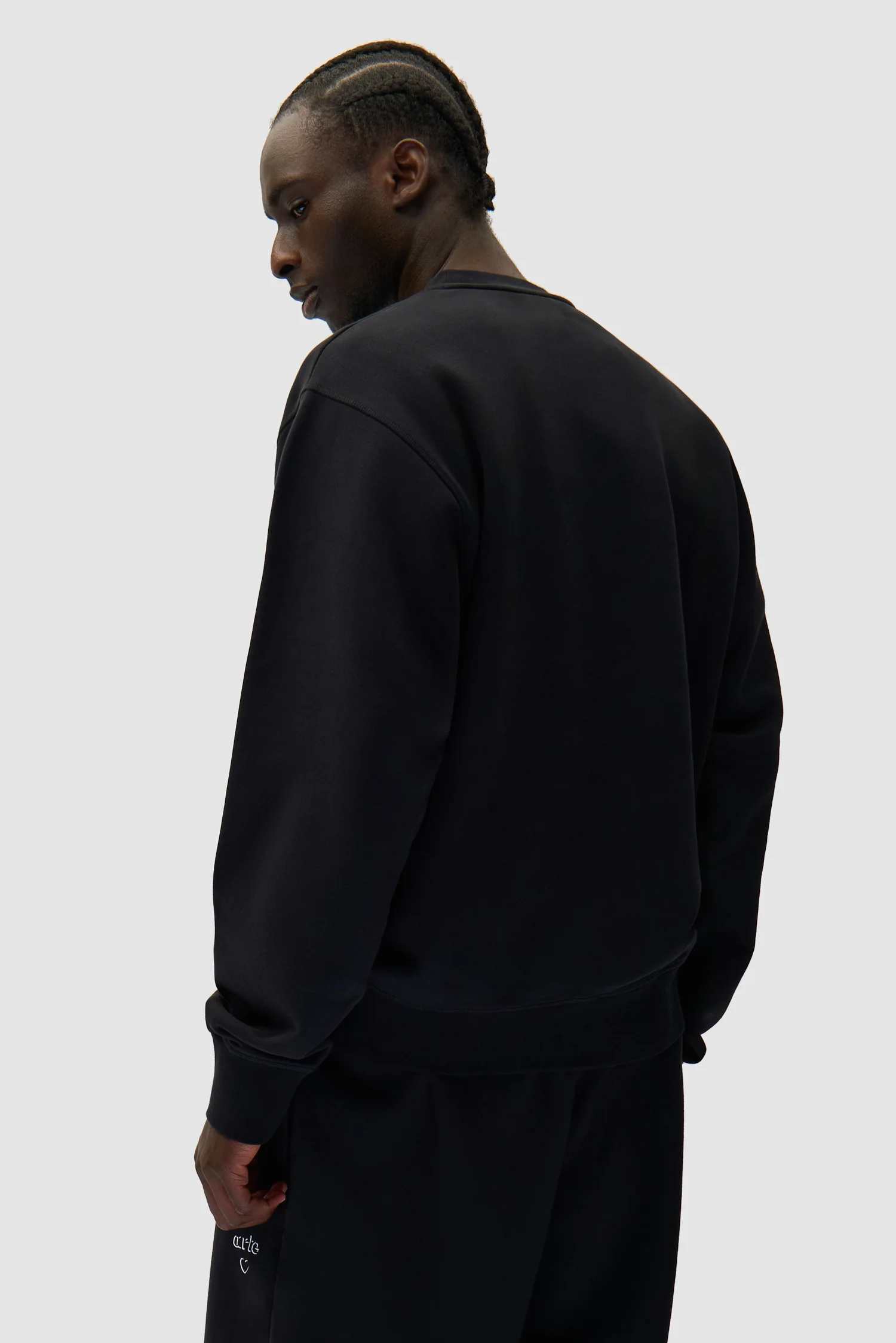 Arte Heart Crewneck - Black - Image 3