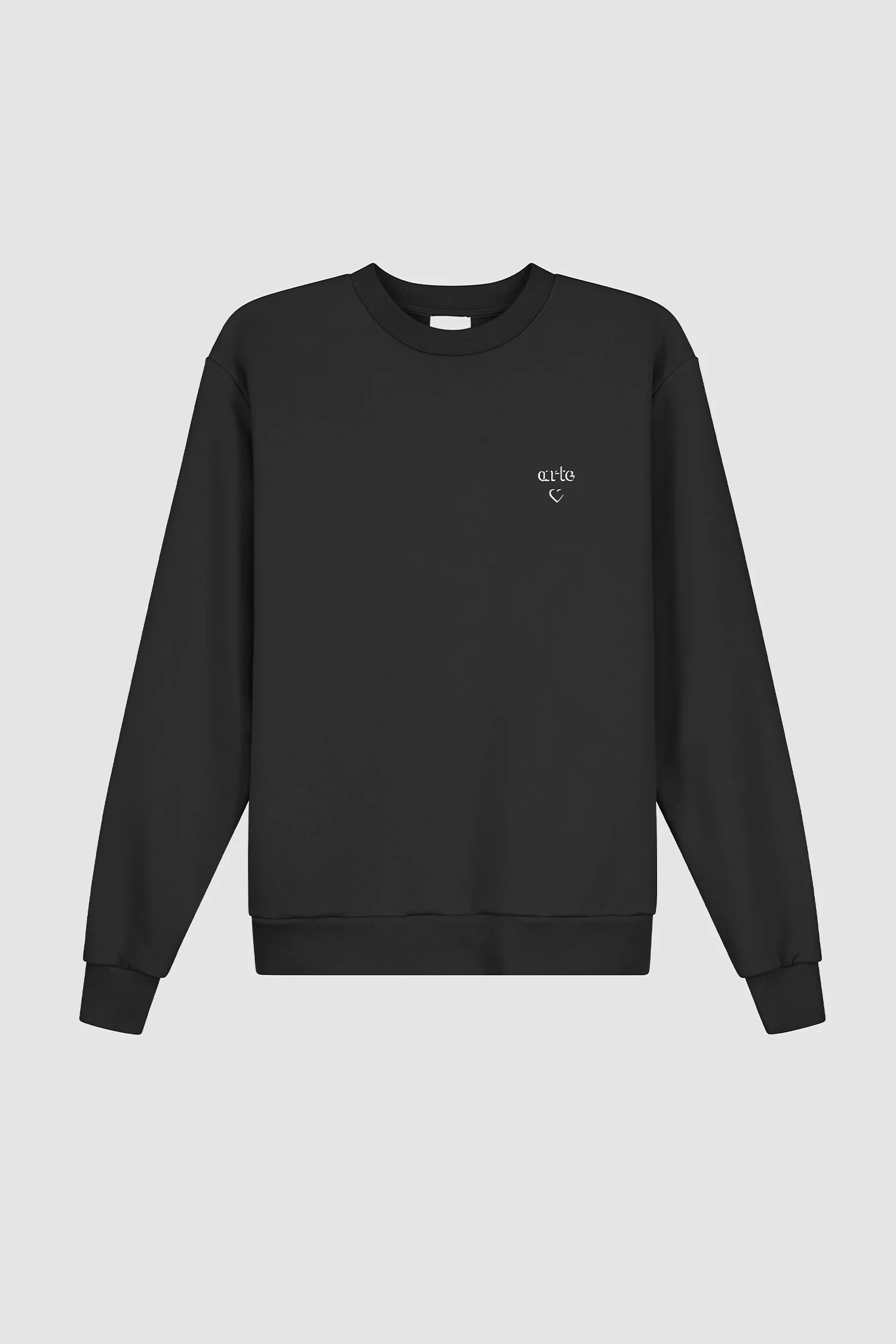 Arte Heart Crewneck - Black - Image 8