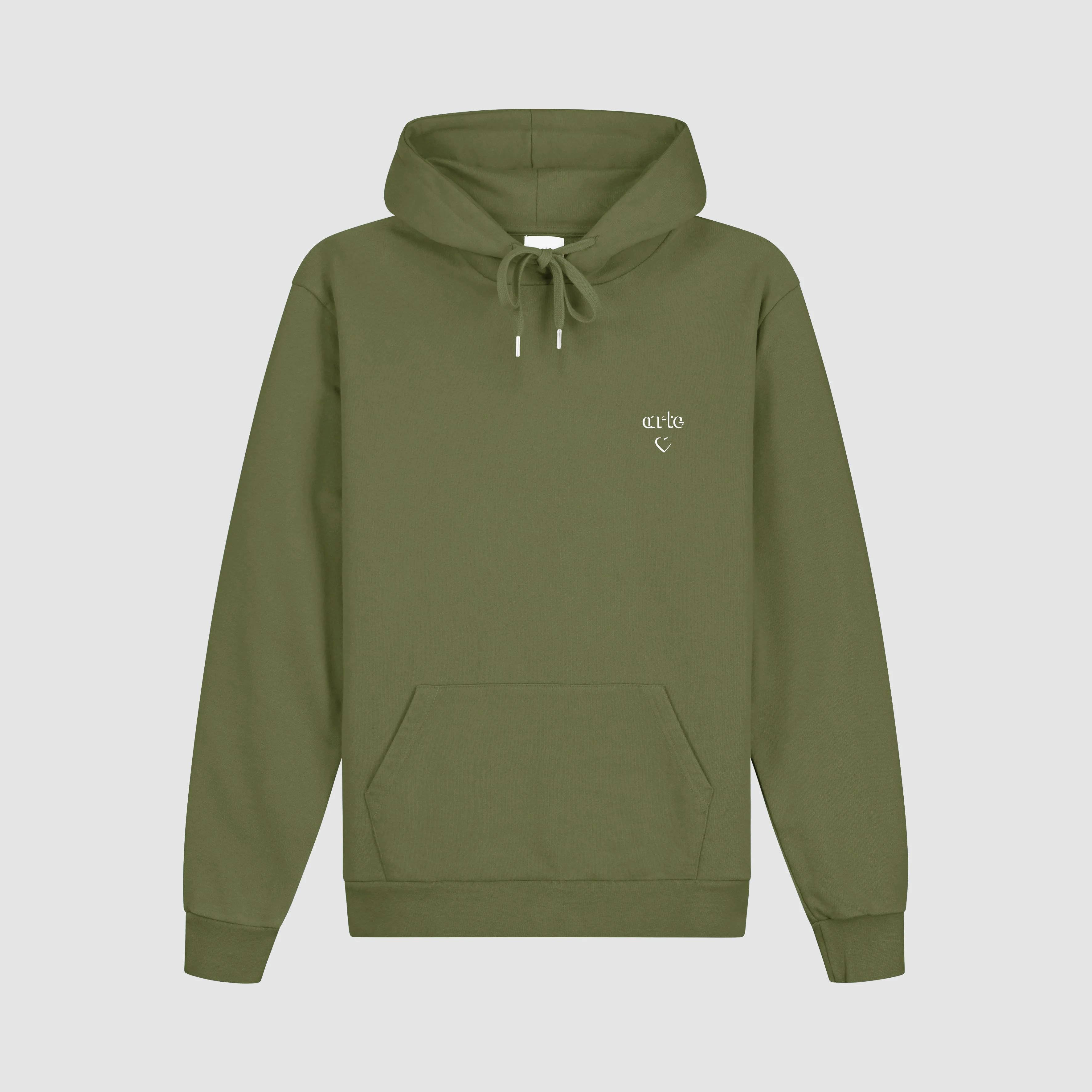 Arte Heart Hoodie - Green
