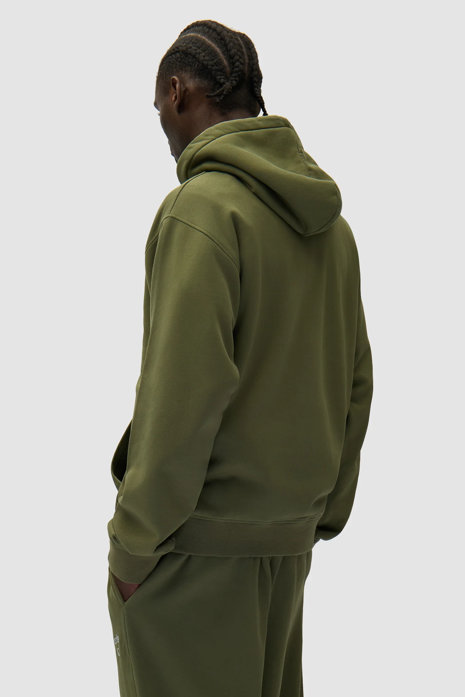 Arte Heart Hoodie - Green - Image 3