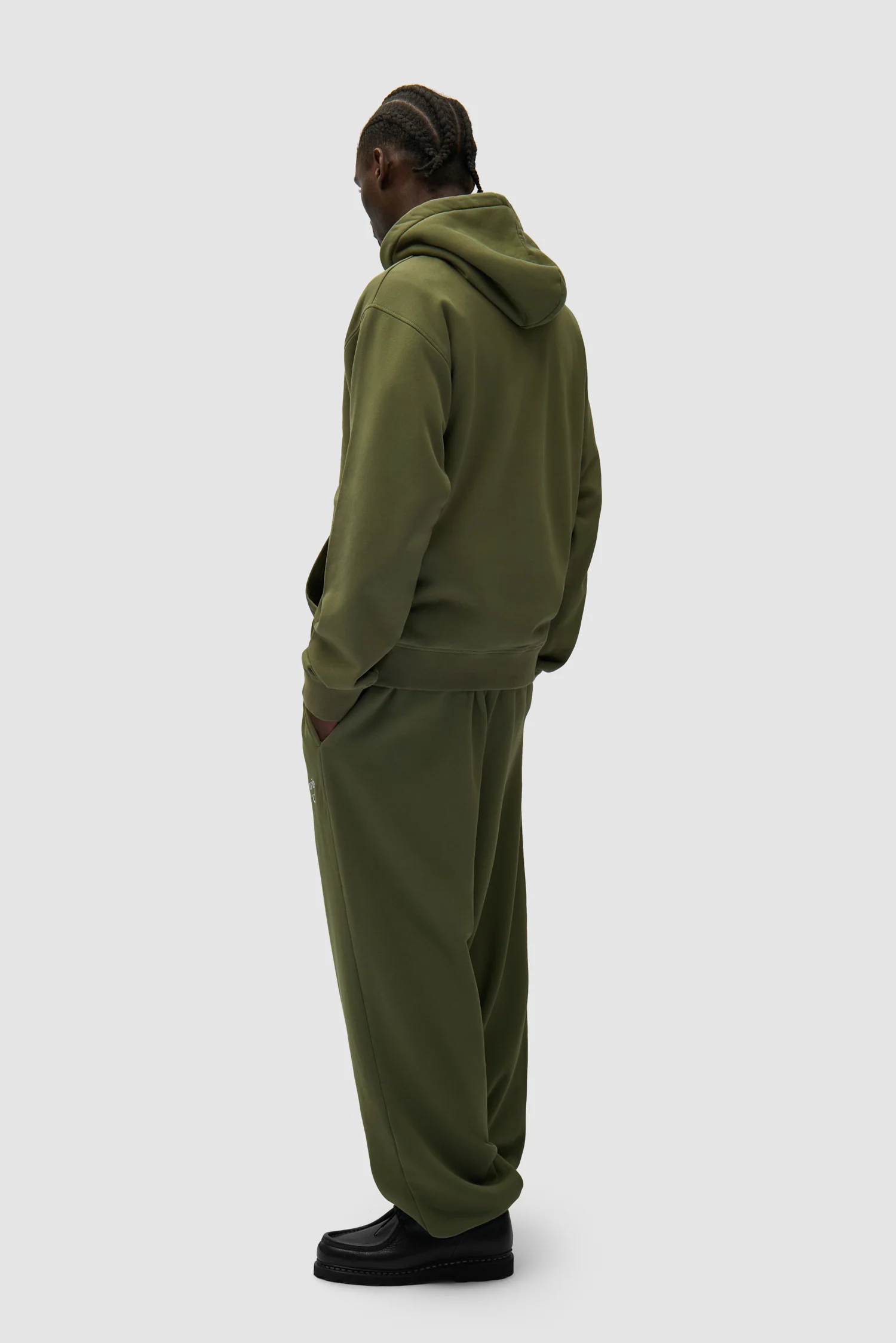 Arte Heart Hoodie - Green - Image 6