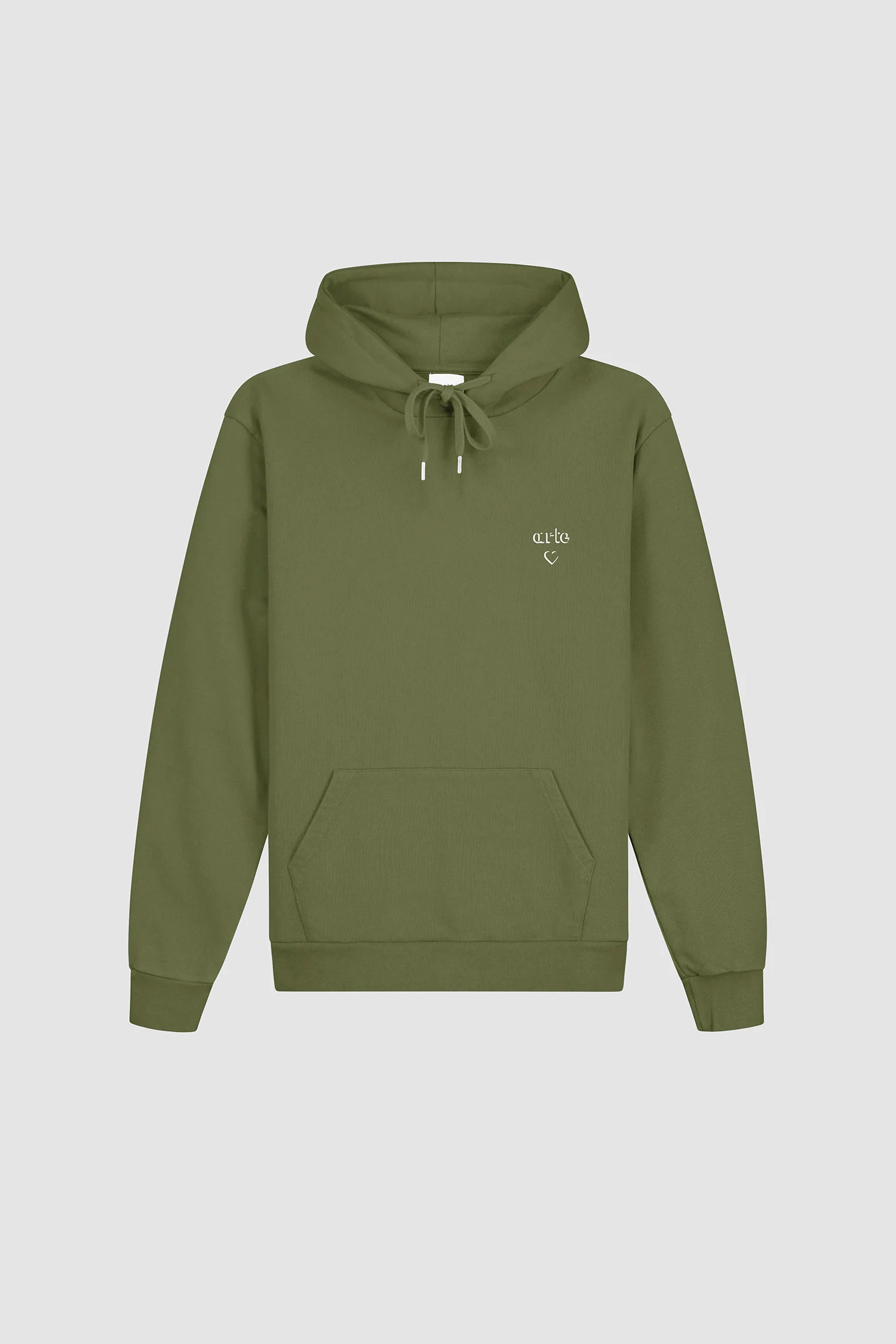 Arte Heart Hoodie - Green - Image 8