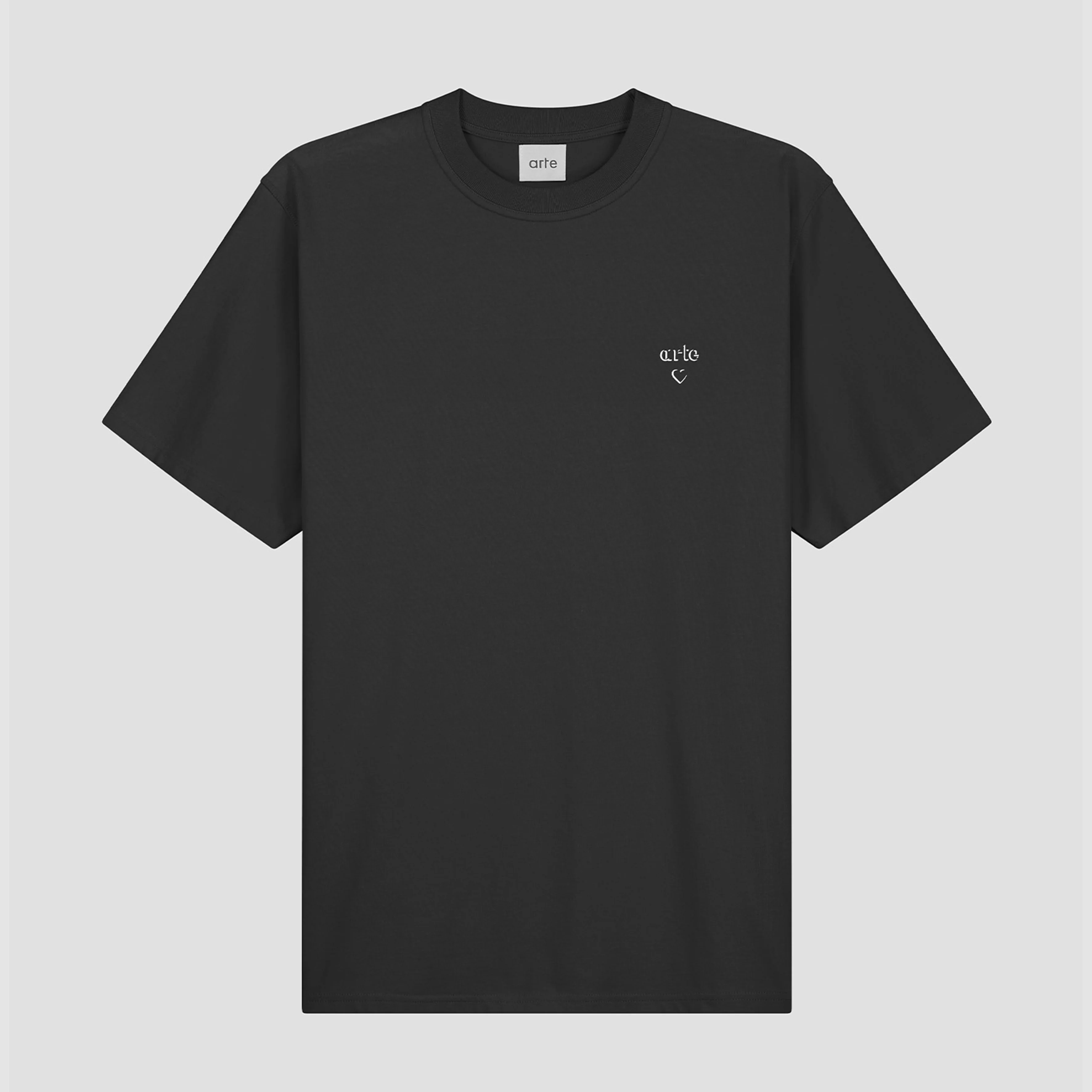 Arte Heart T-shirt - Black