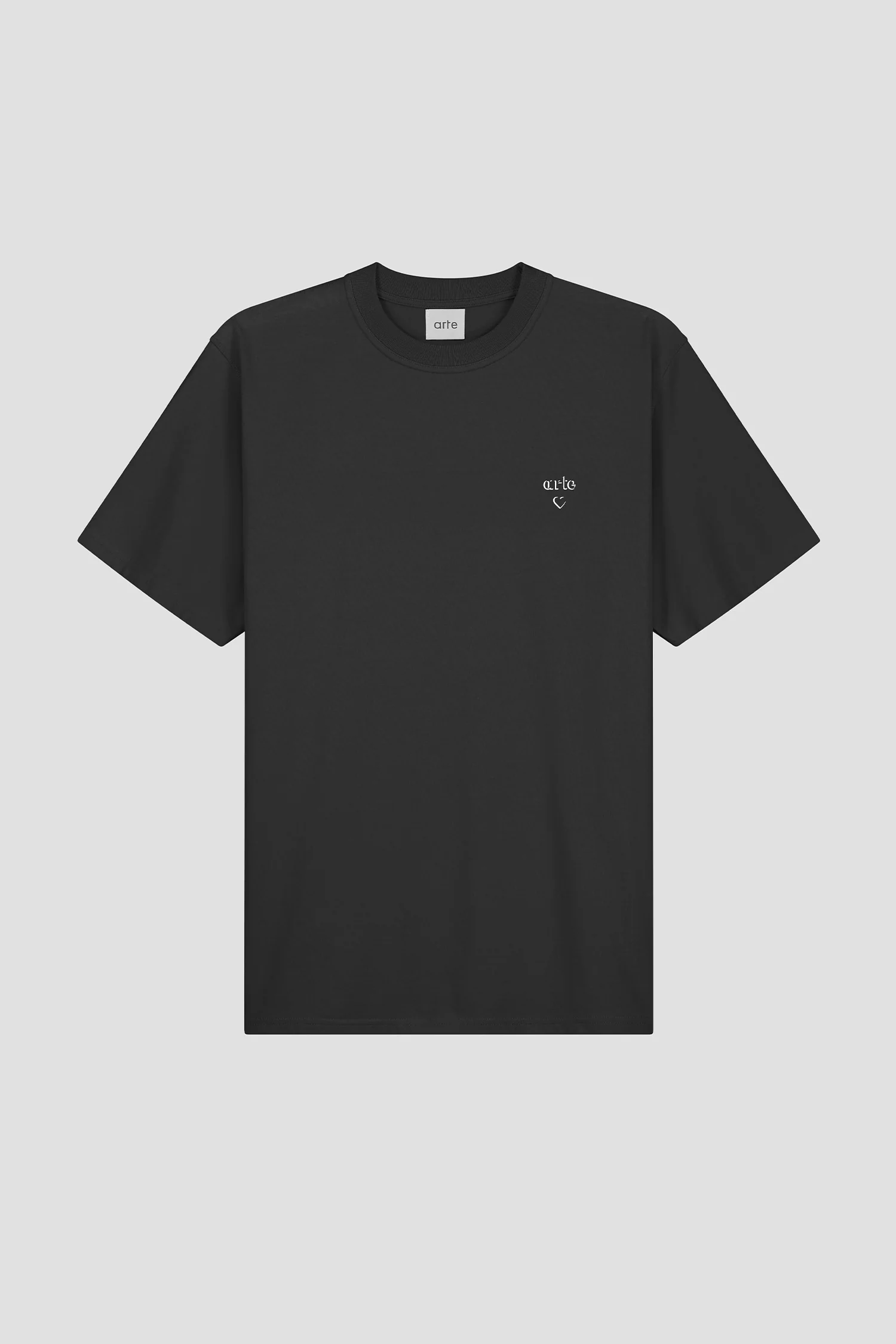 Arte Heart T-shirt - Black - Image 7