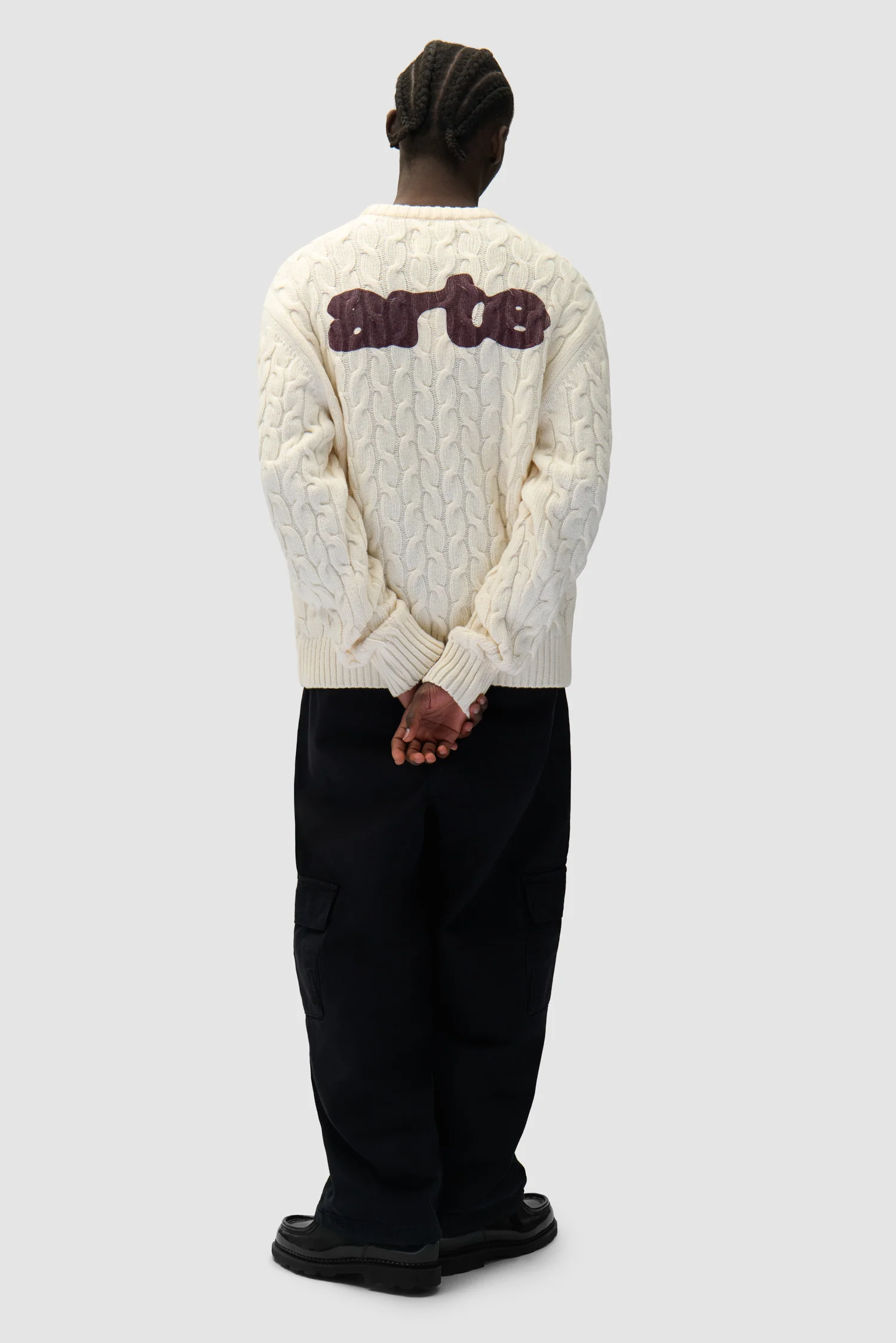 [defect] Arte Knit Sweater - Cream - Image 5