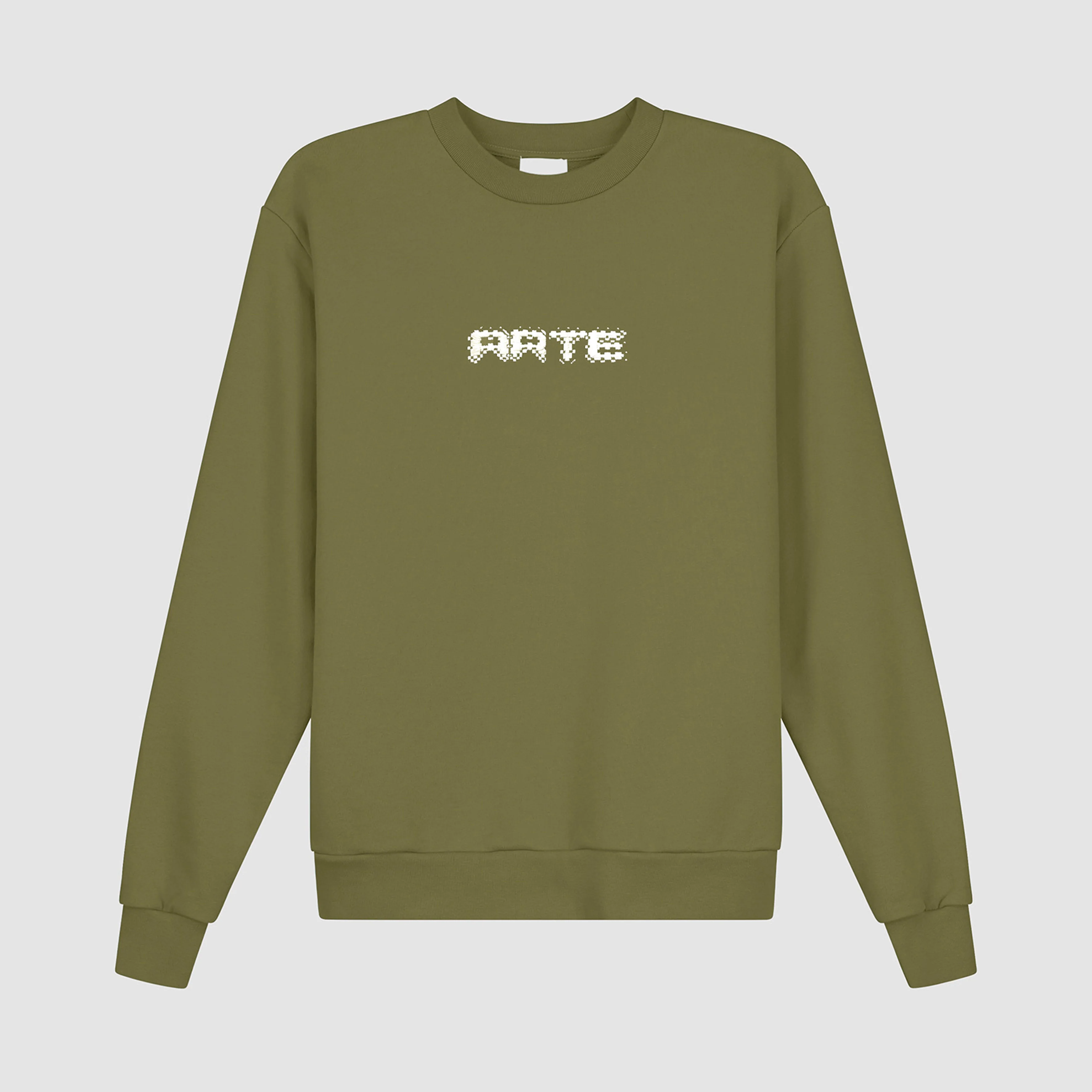 Arte Pixel Crewneck - Green