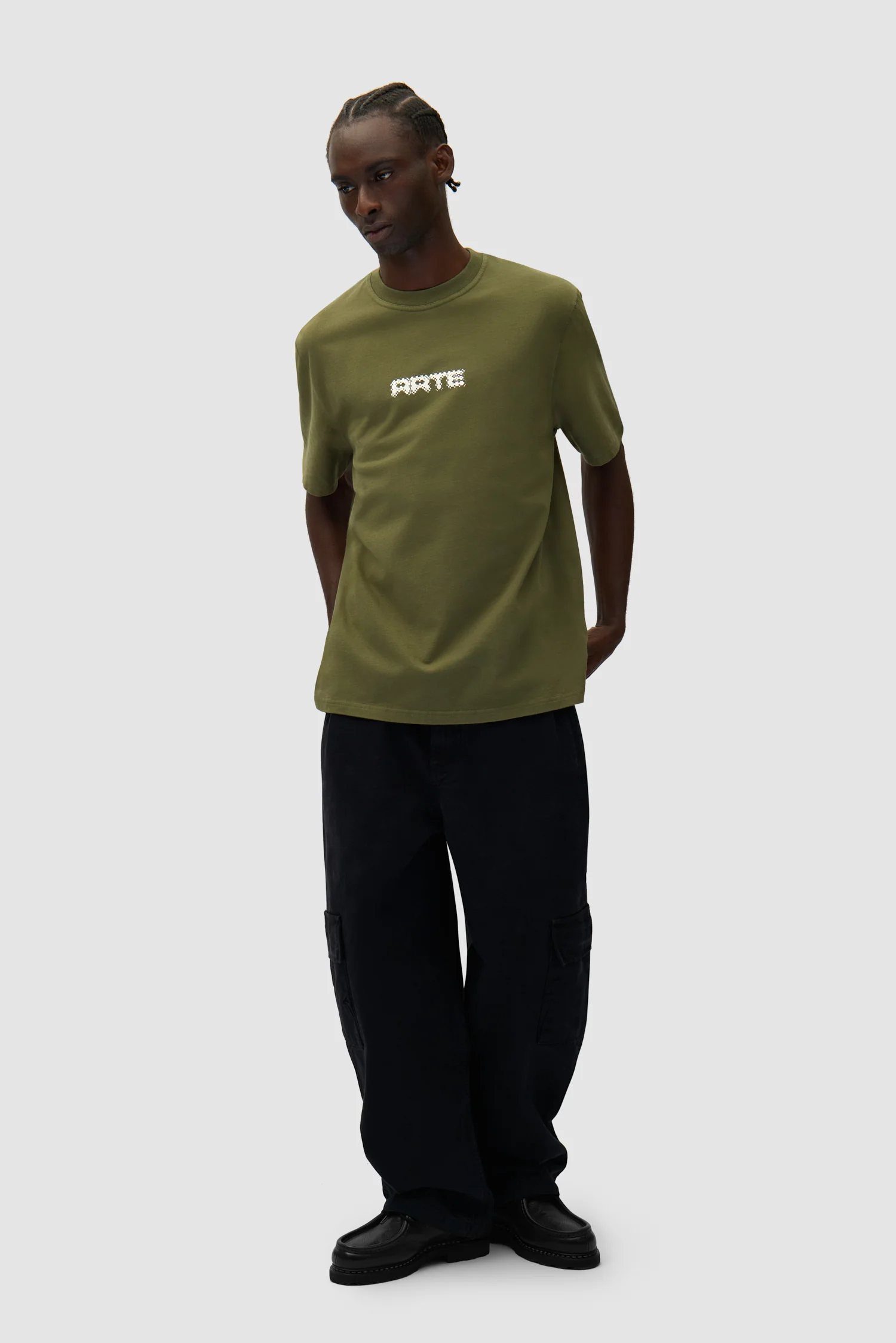 Arte Pixel T-shirt - Green - Image 5