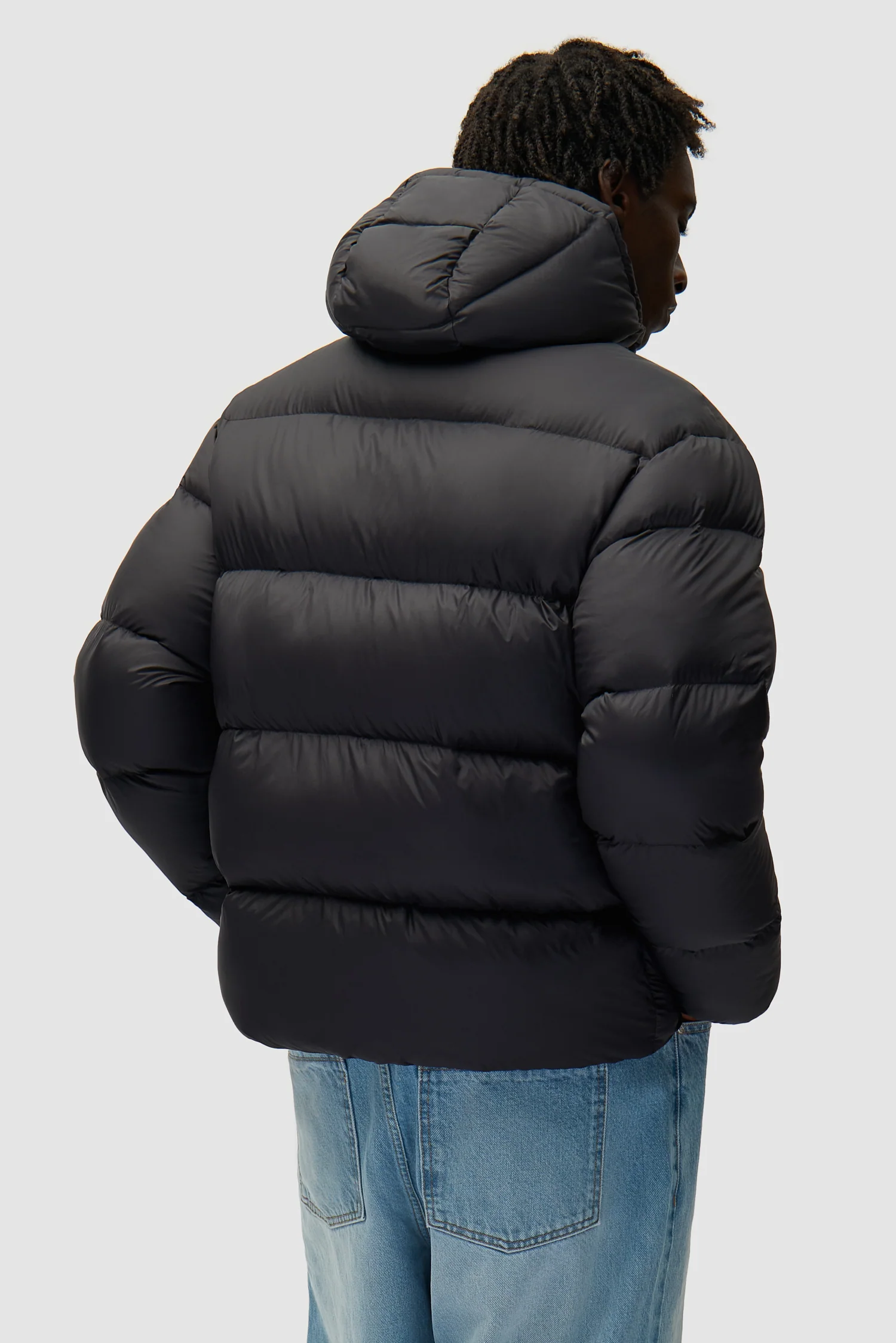 Arte Puffer Jacket - Black - Image 3