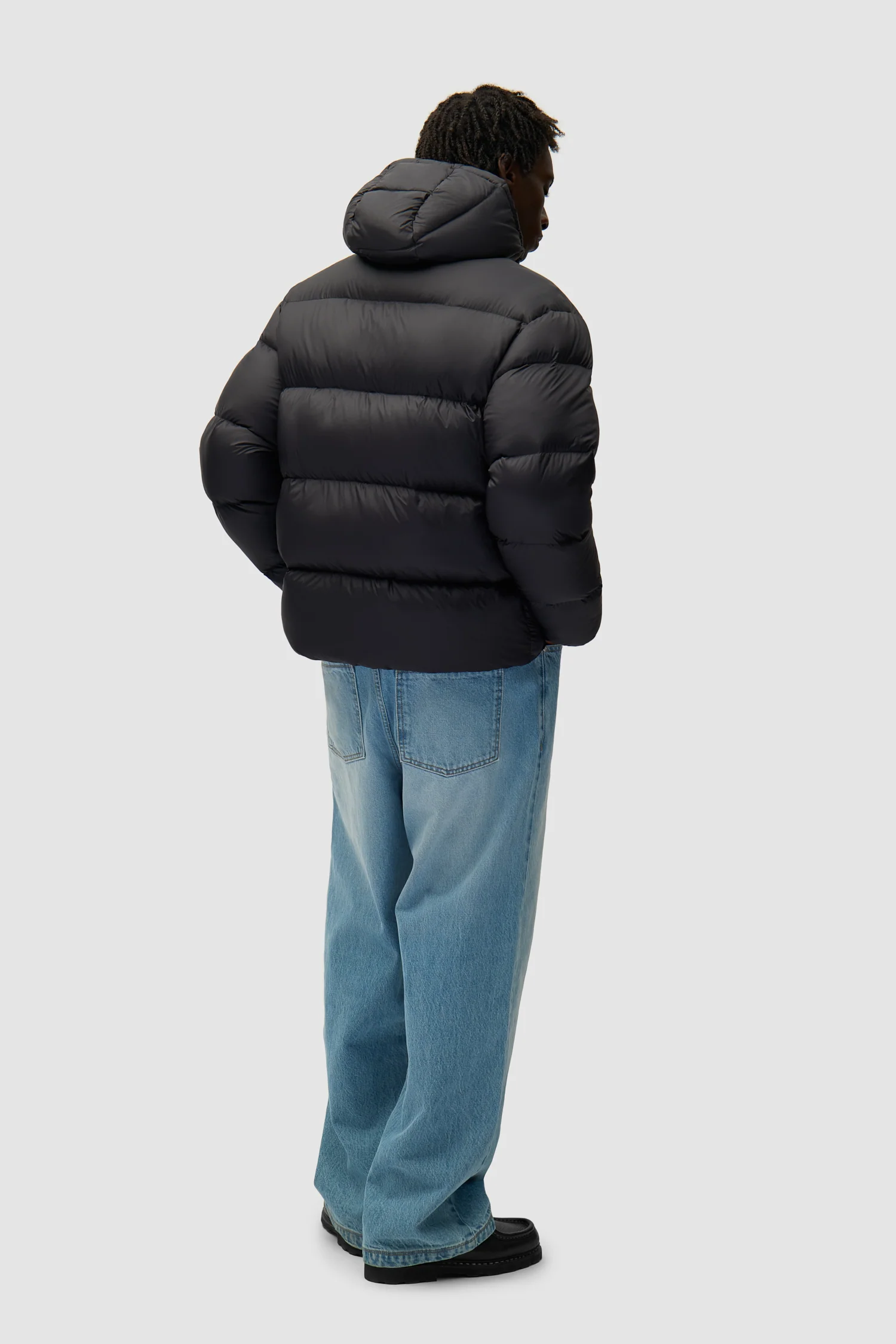 Arte Puffer Jacket - Black - Image 6