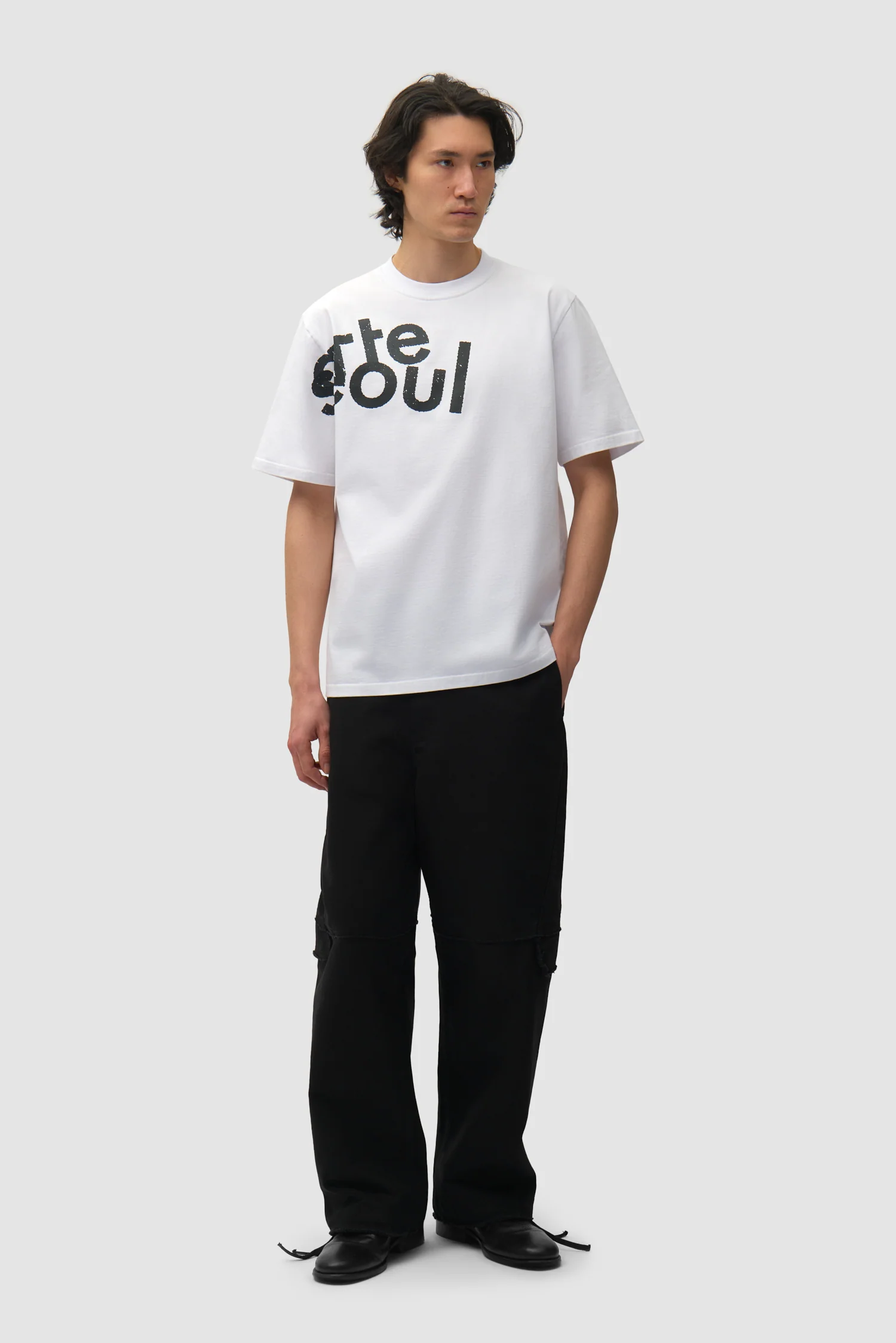 Arte/Seoul T-shirt - White - Image 4