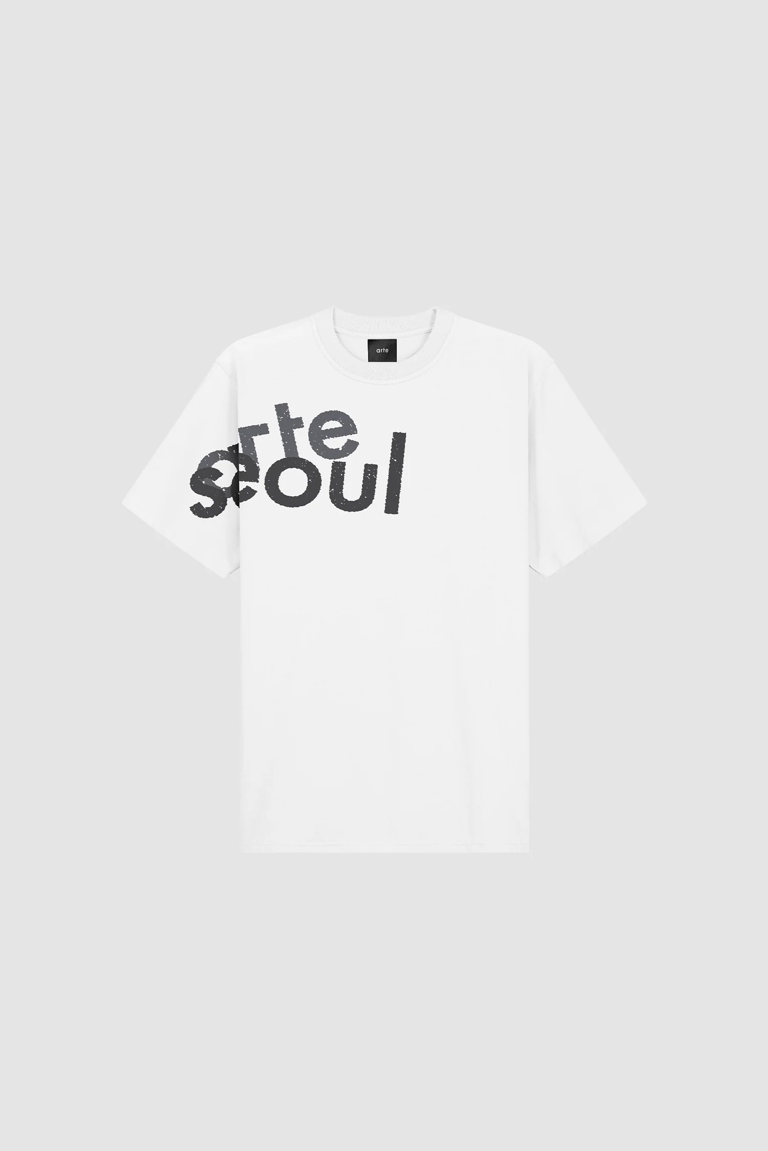 Arte/Seoul T-shirt - White - Image 9