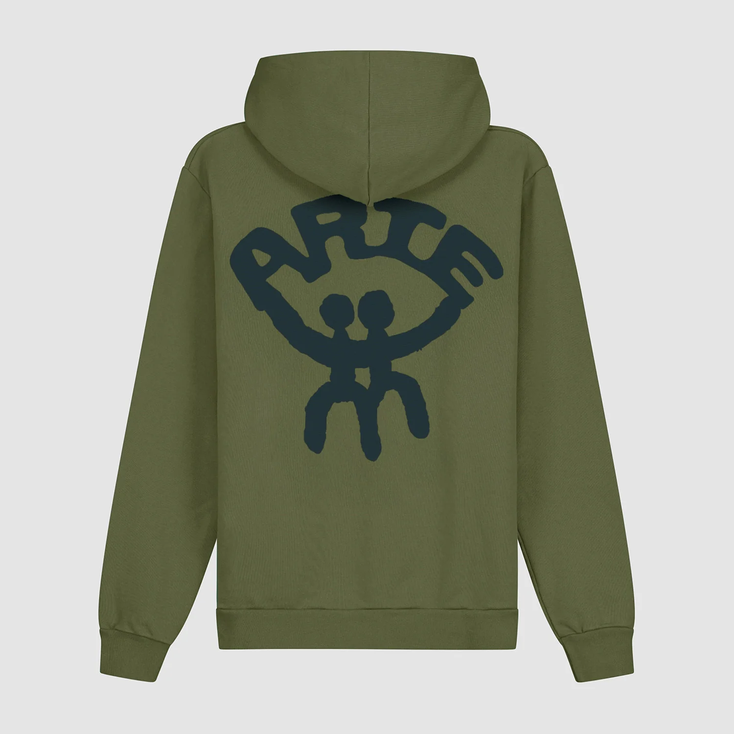 Arte Together Hoodie - Green
