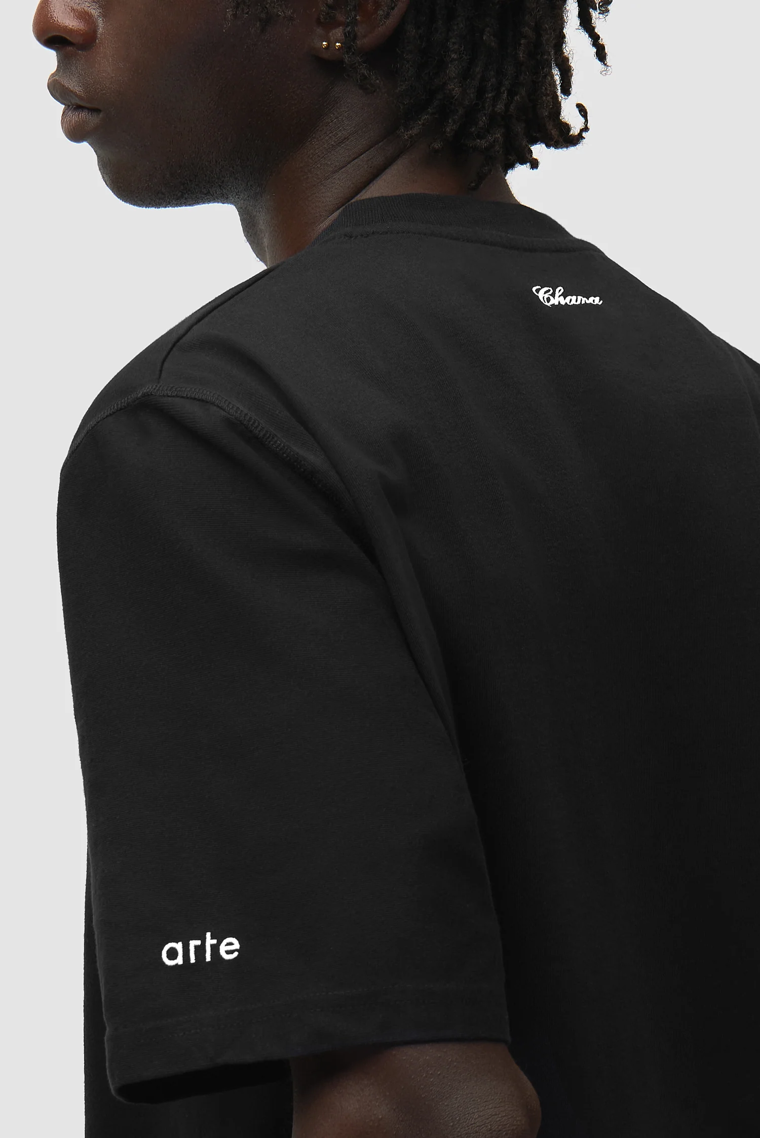 Arte x Poatan T-Shirt - Black - Image 7