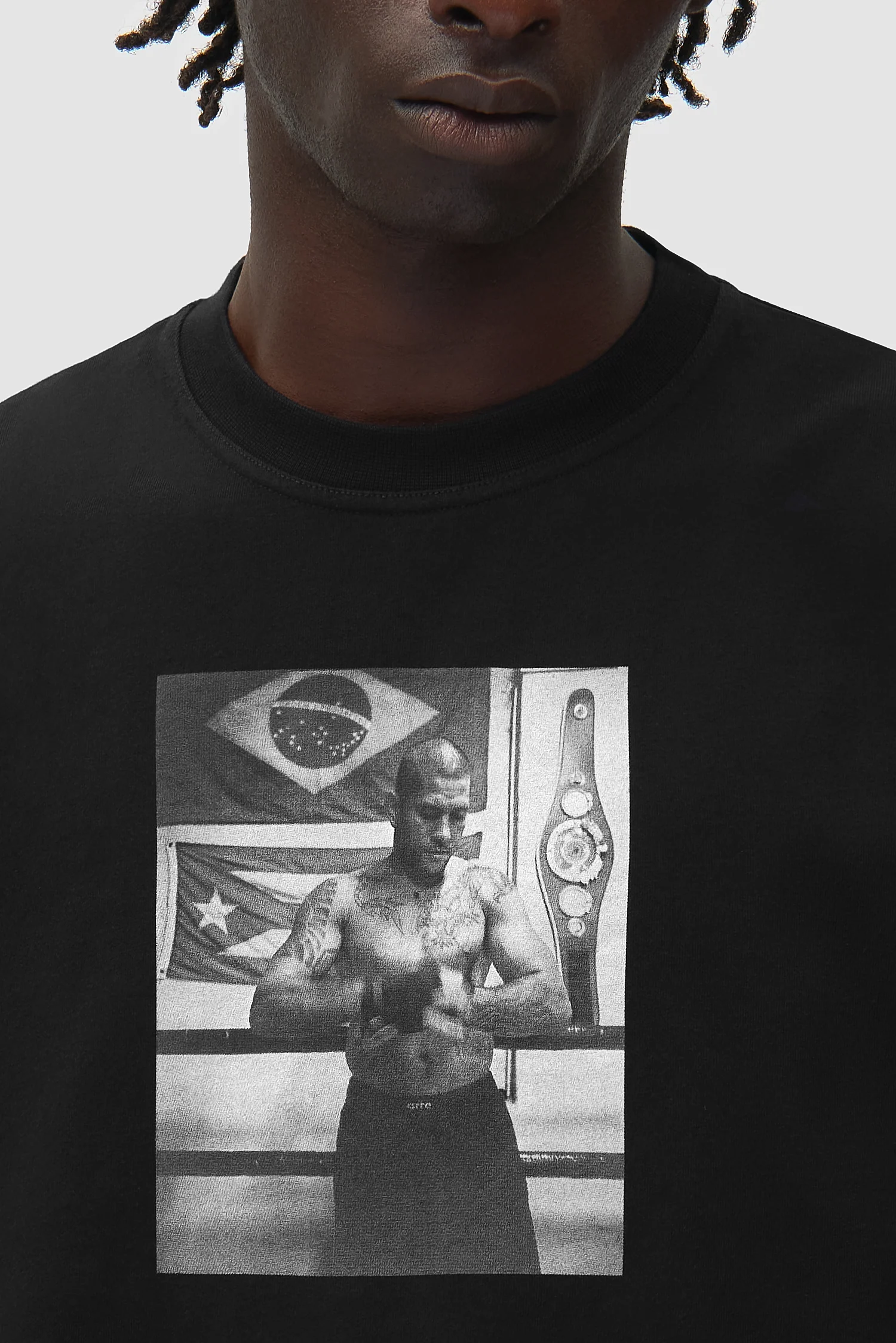 Arte x Poatan T-Shirt - Black - Image 8