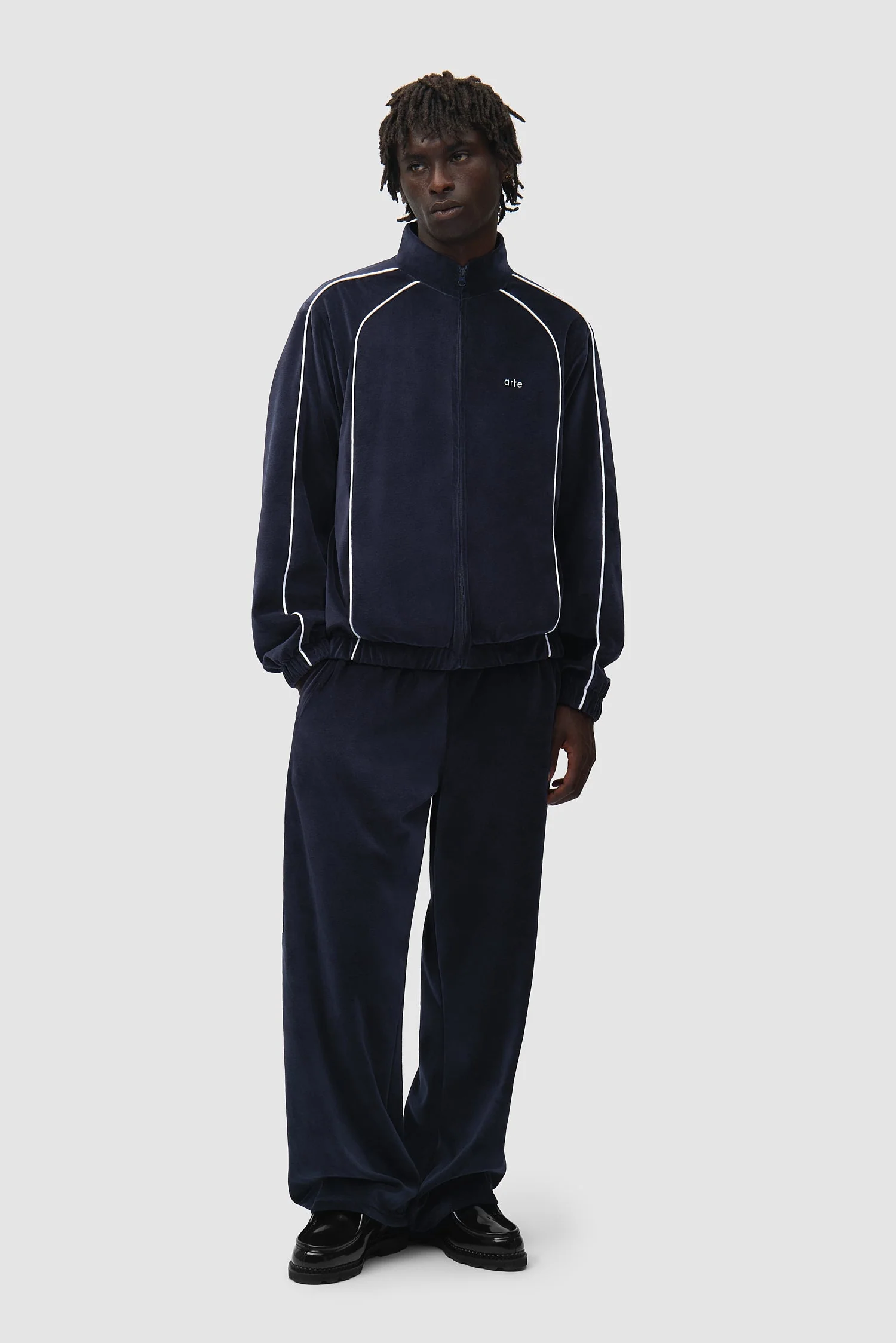 Arte x Poatan Track Jacket - Navy - Image 3
