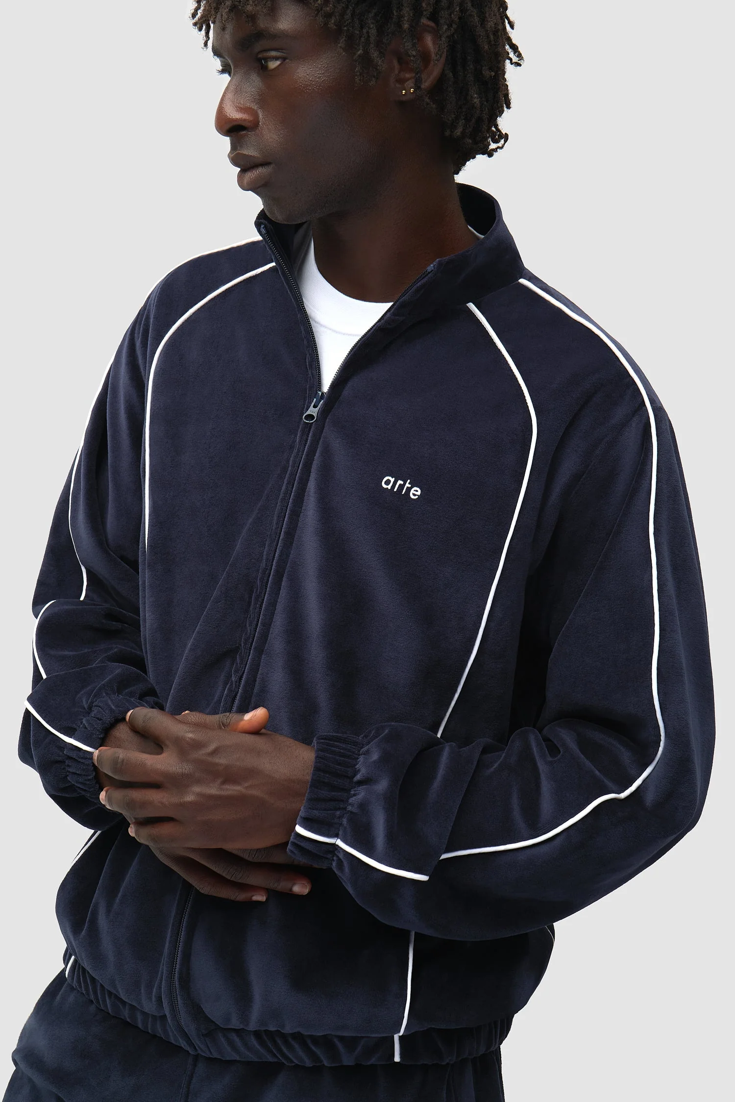 Arte x Poatan Track Jacket - Navy - Image 6