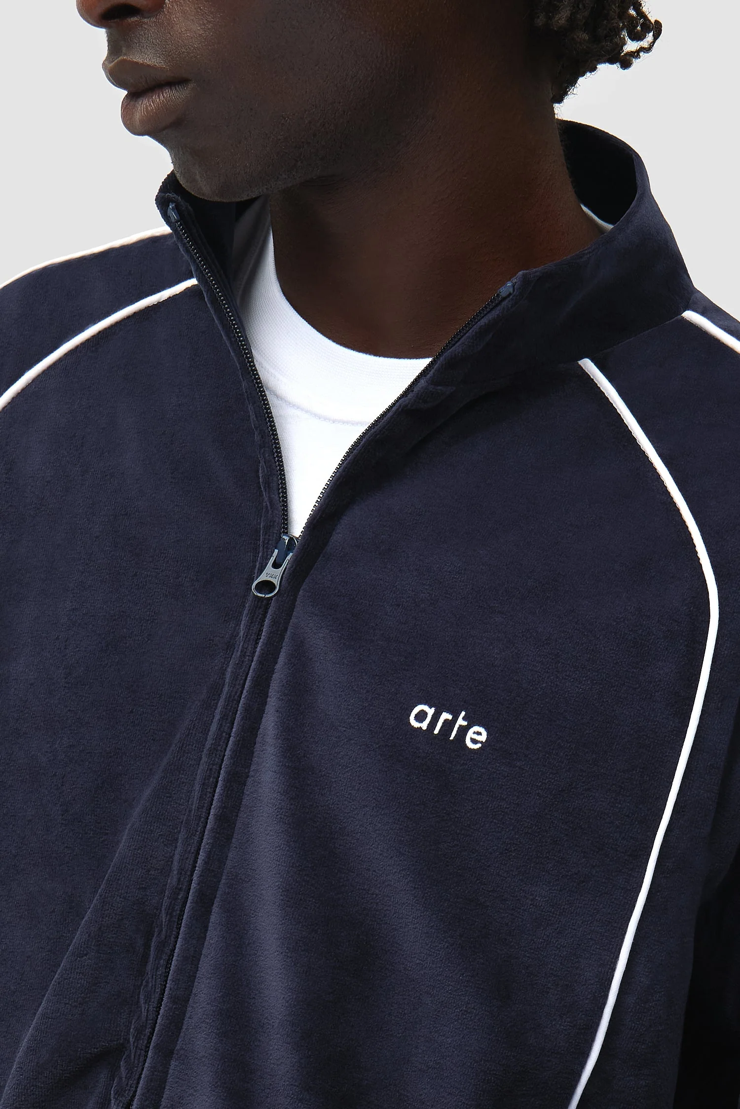 Arte x Poatan Track Jacket - Navy - Image 7
