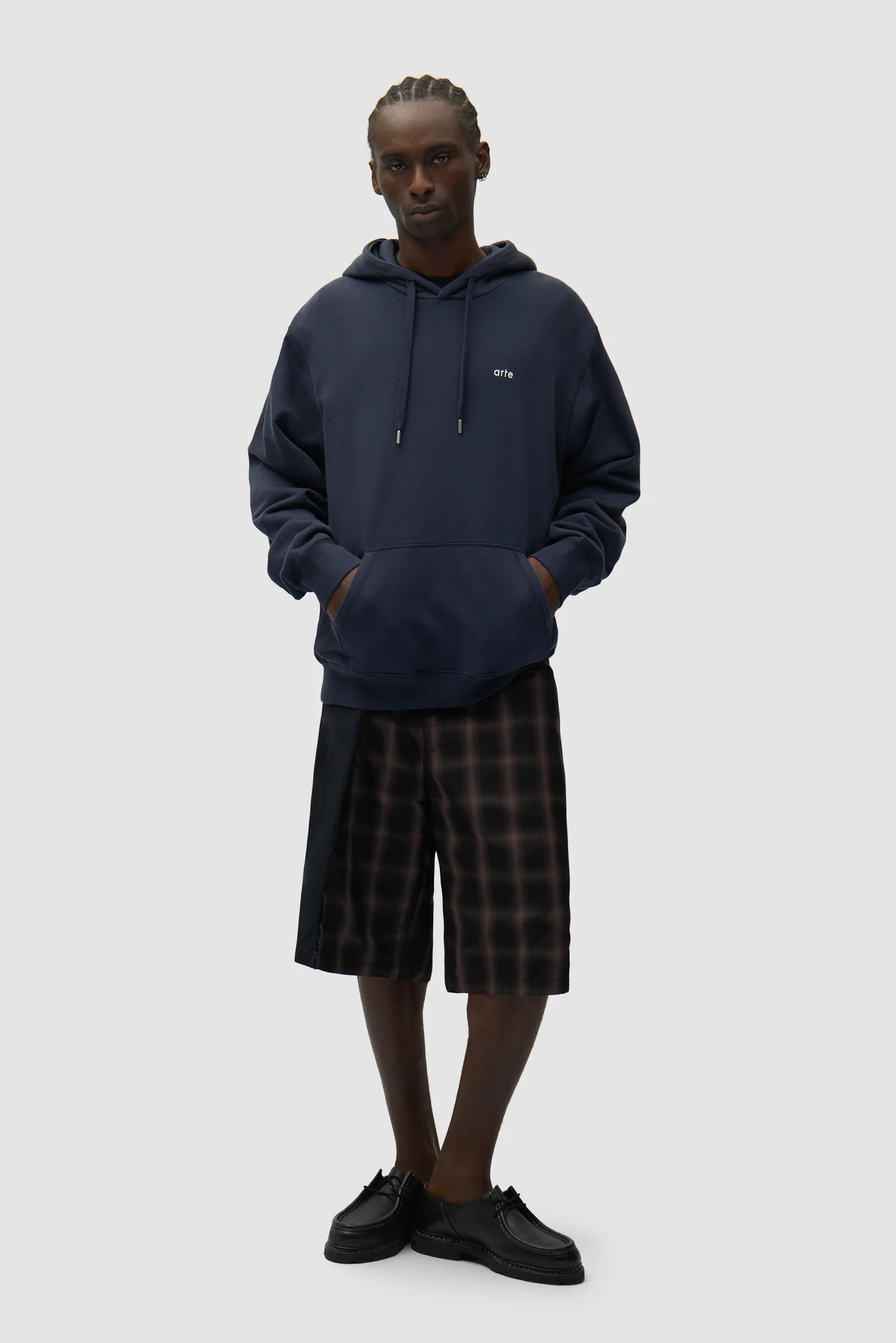 Back Poster Hoodie - Navy - Image 6