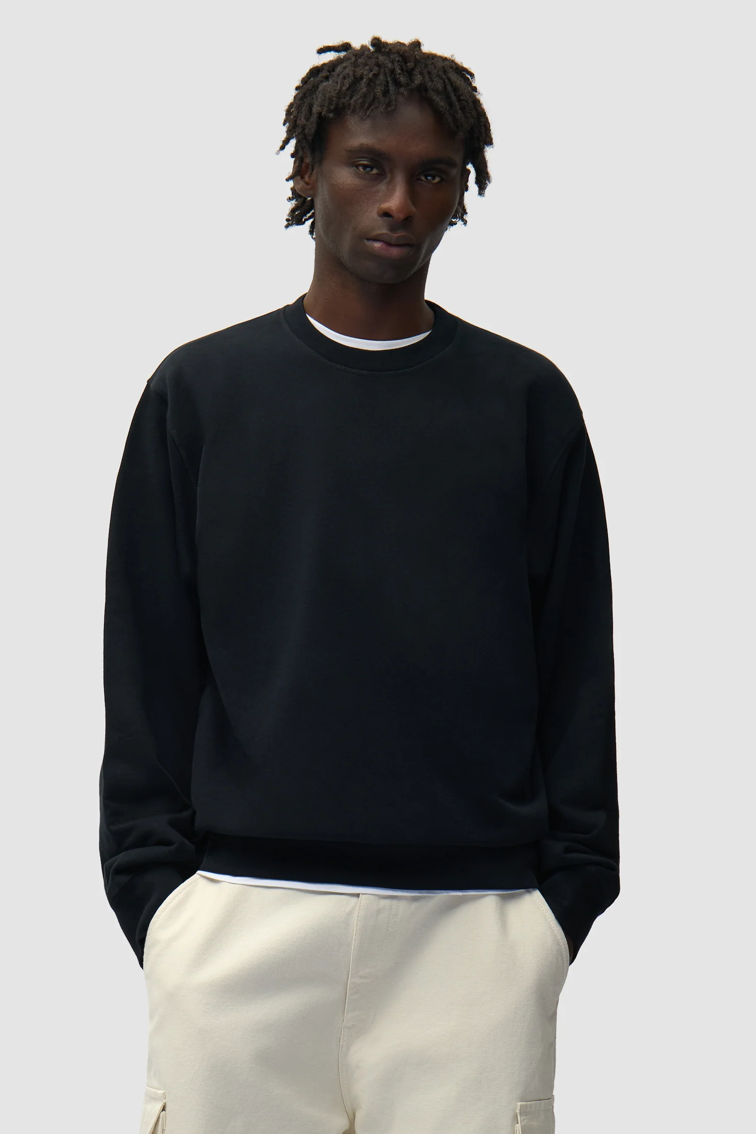Back SS26 Crewneck - Black - Image 3