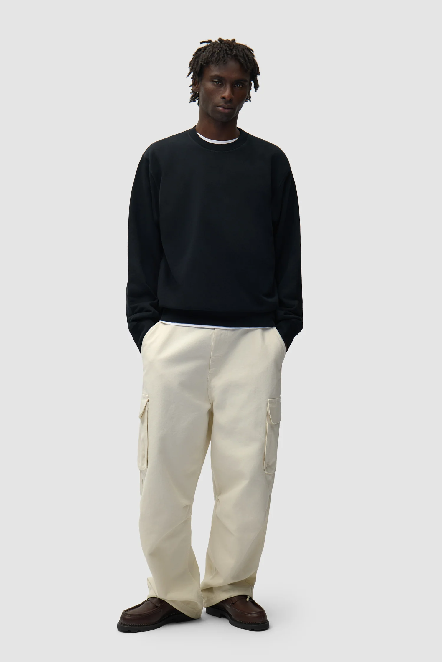 Back SS26 Crewneck - Black - Image 6