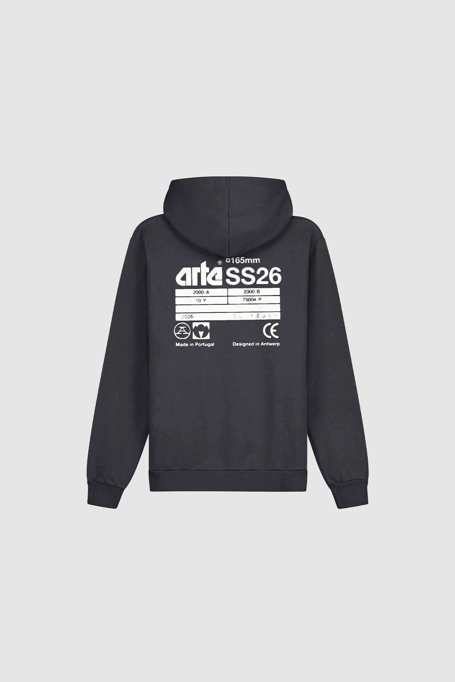 Back SS26 Hoodie - Navy - Image 8