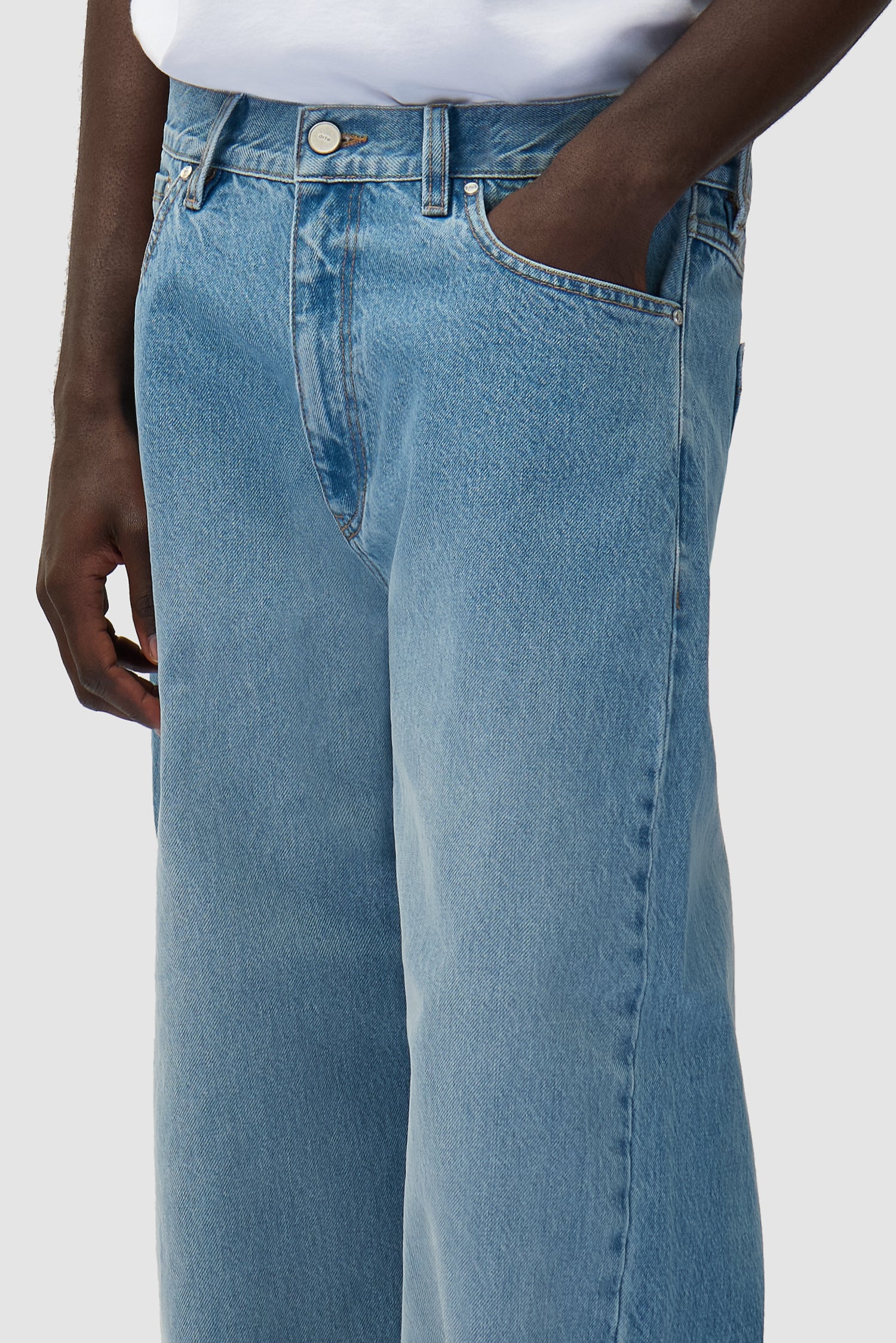 Basic Jeans Pants - Bleach - Image 8