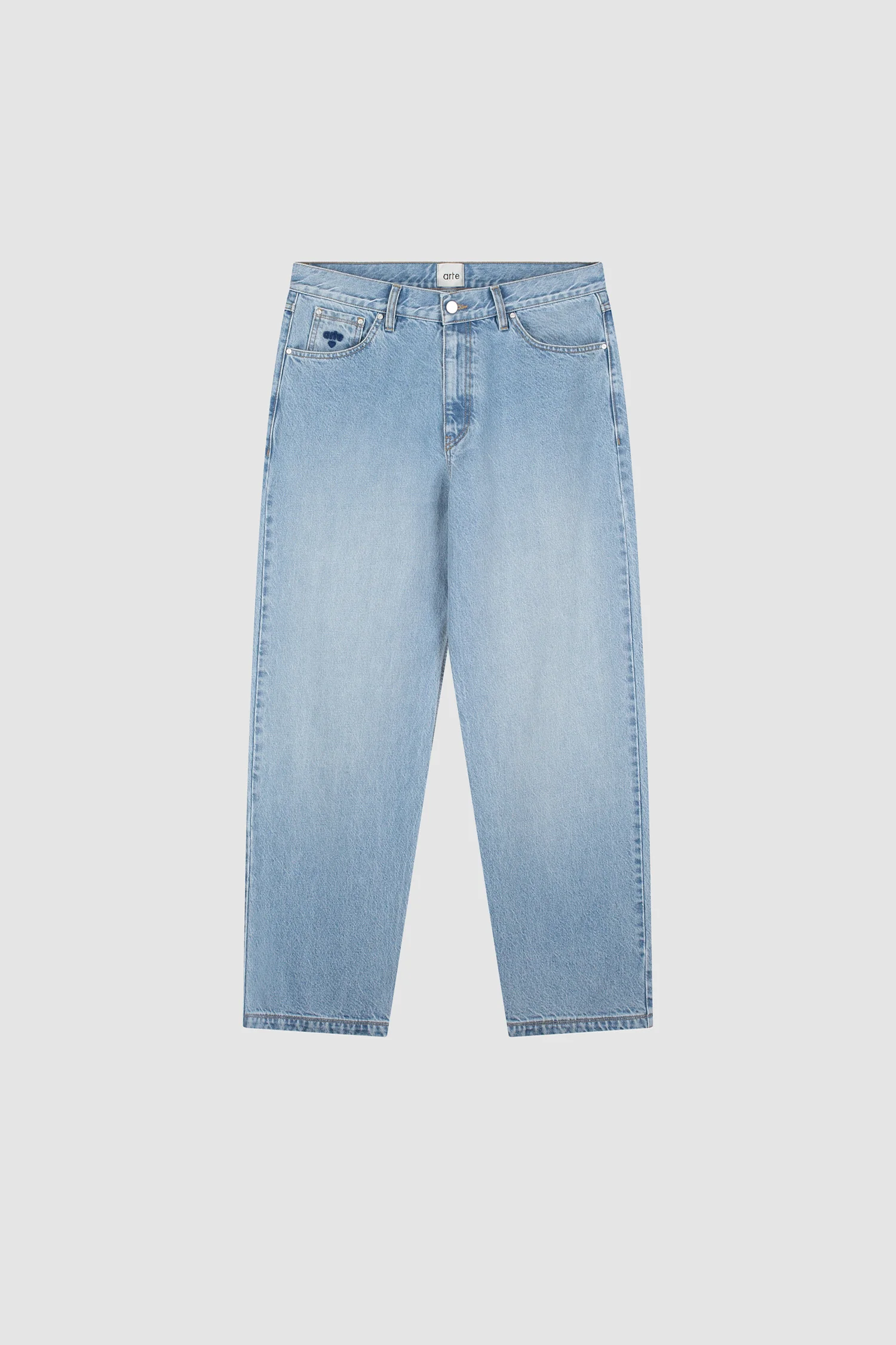Basic Jeans Pants - Bleach - Image 9