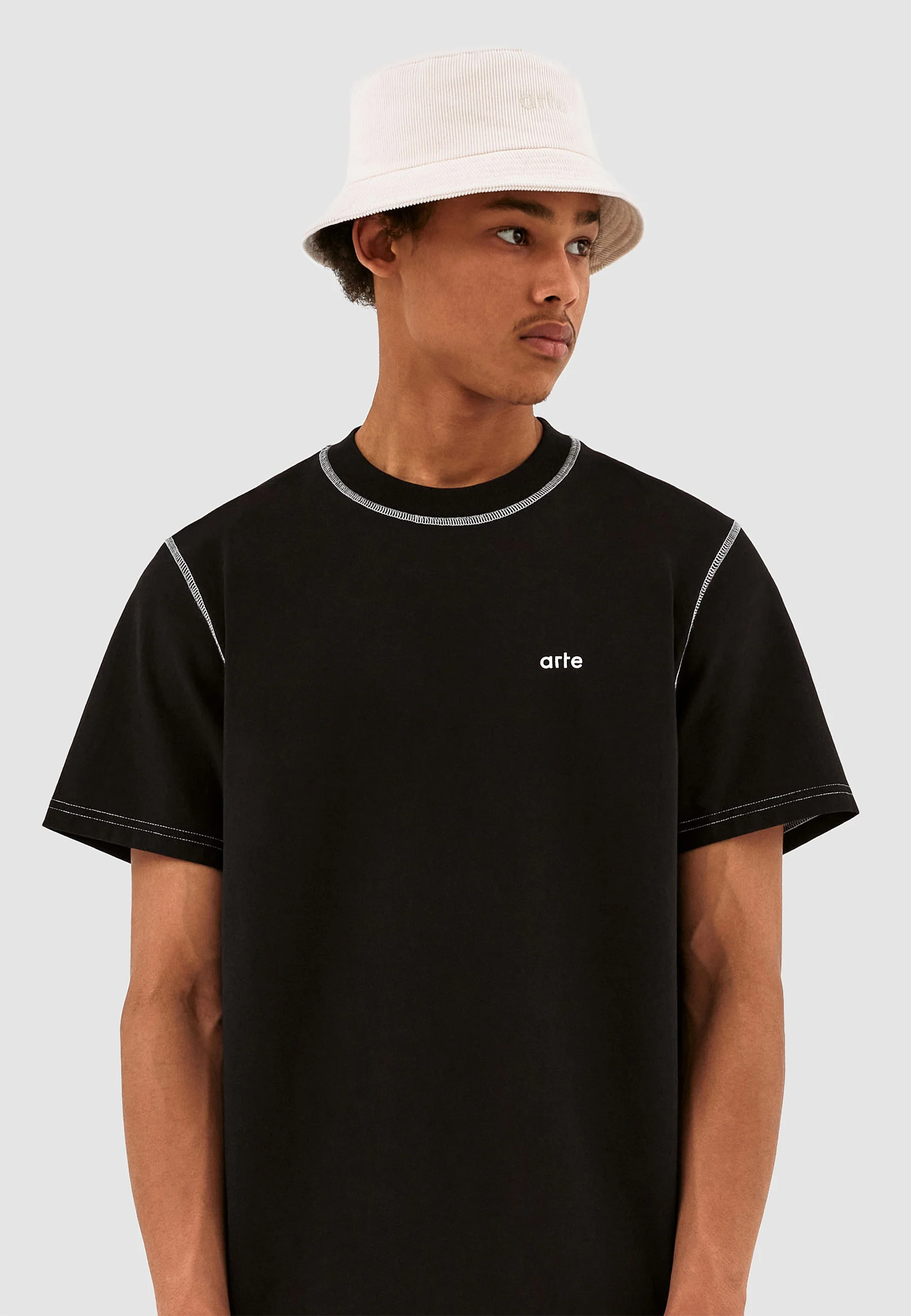 Bell Corduroy Buckethat - Cream - Image 3
