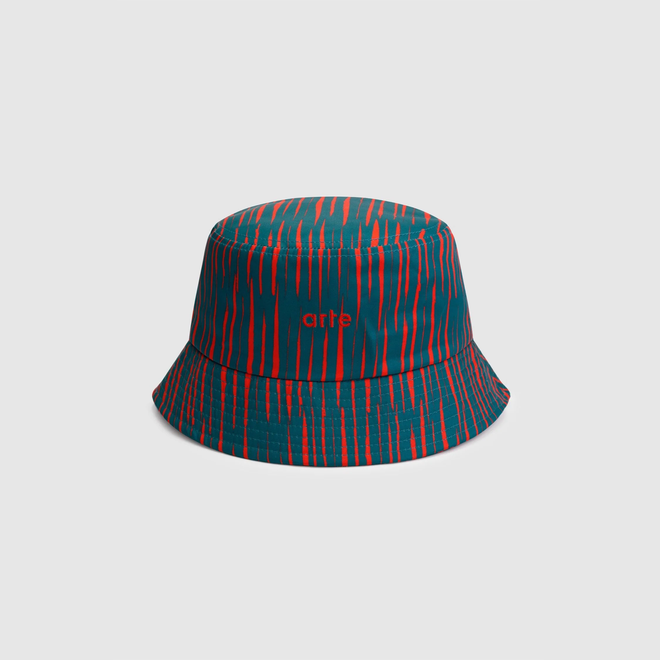 Bell Stripe Buckethat - Navy/Bordeaux