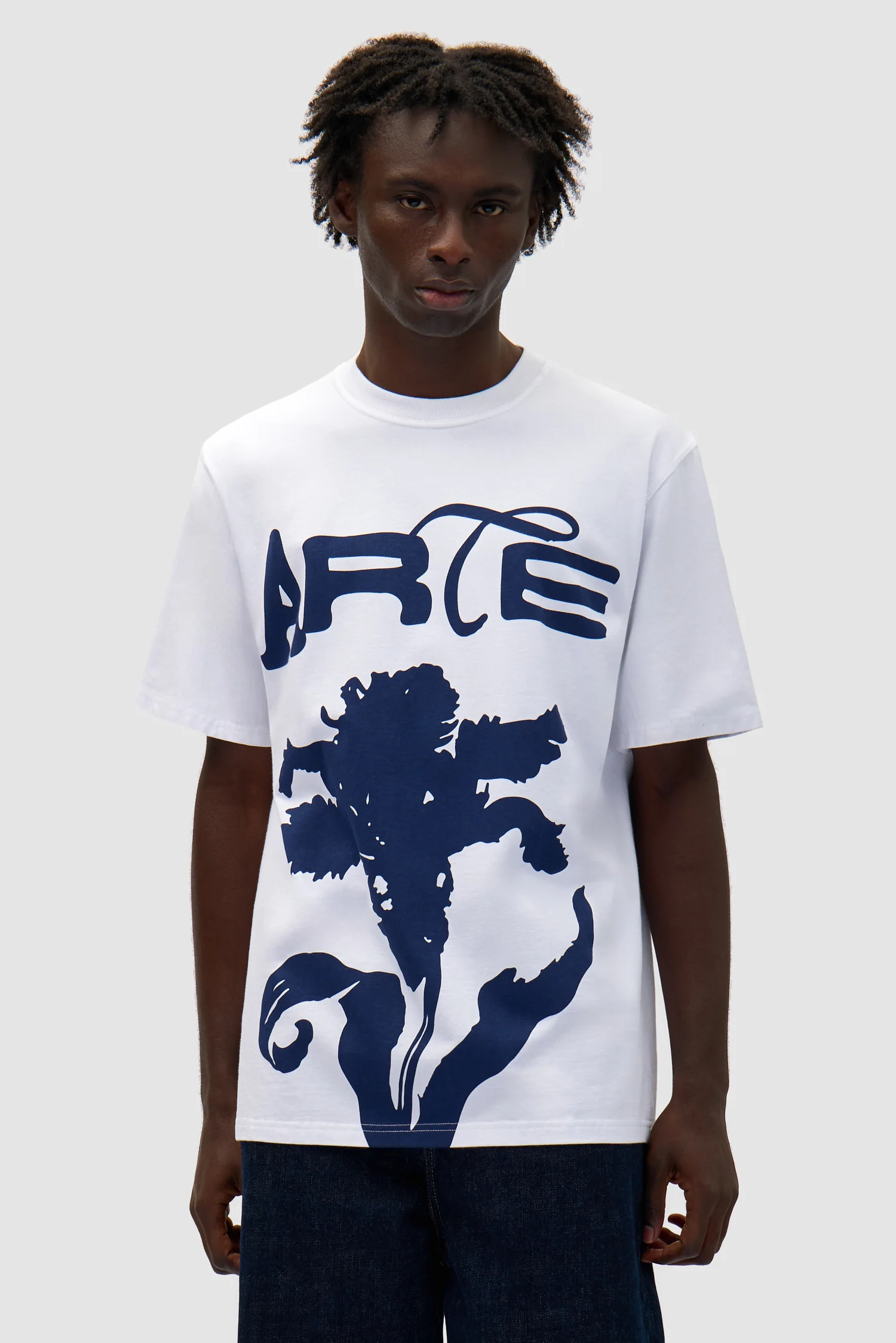 Big Flower T-shirt - White - Image 2