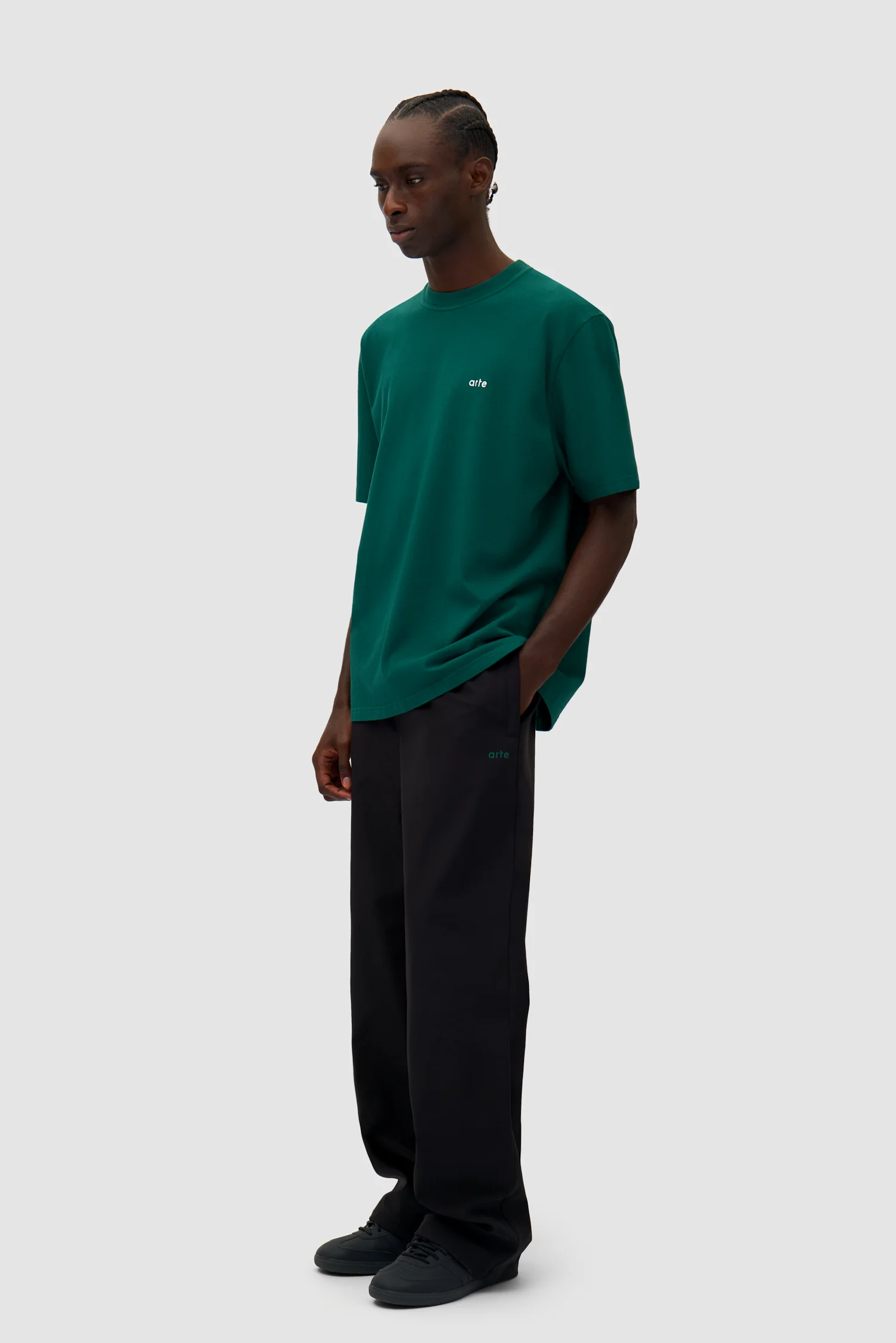 Big Spiral Print T-shirt - Green - Image 4