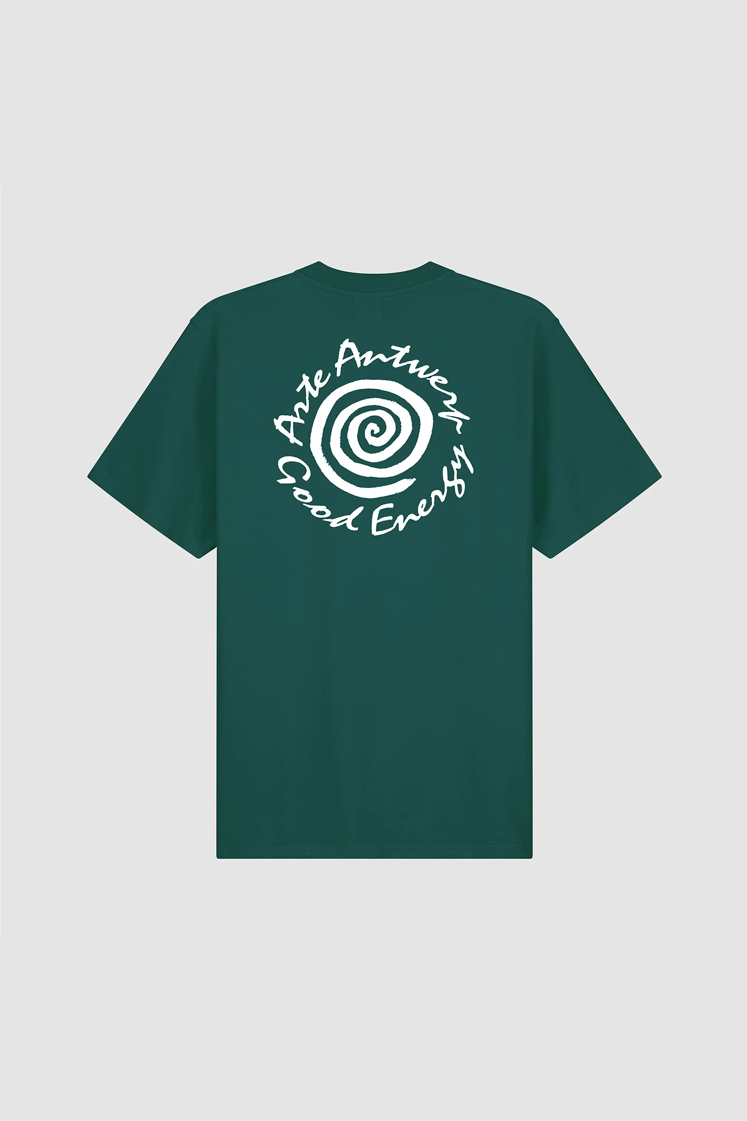 Big Spiral Print T-shirt - Green - Image 8