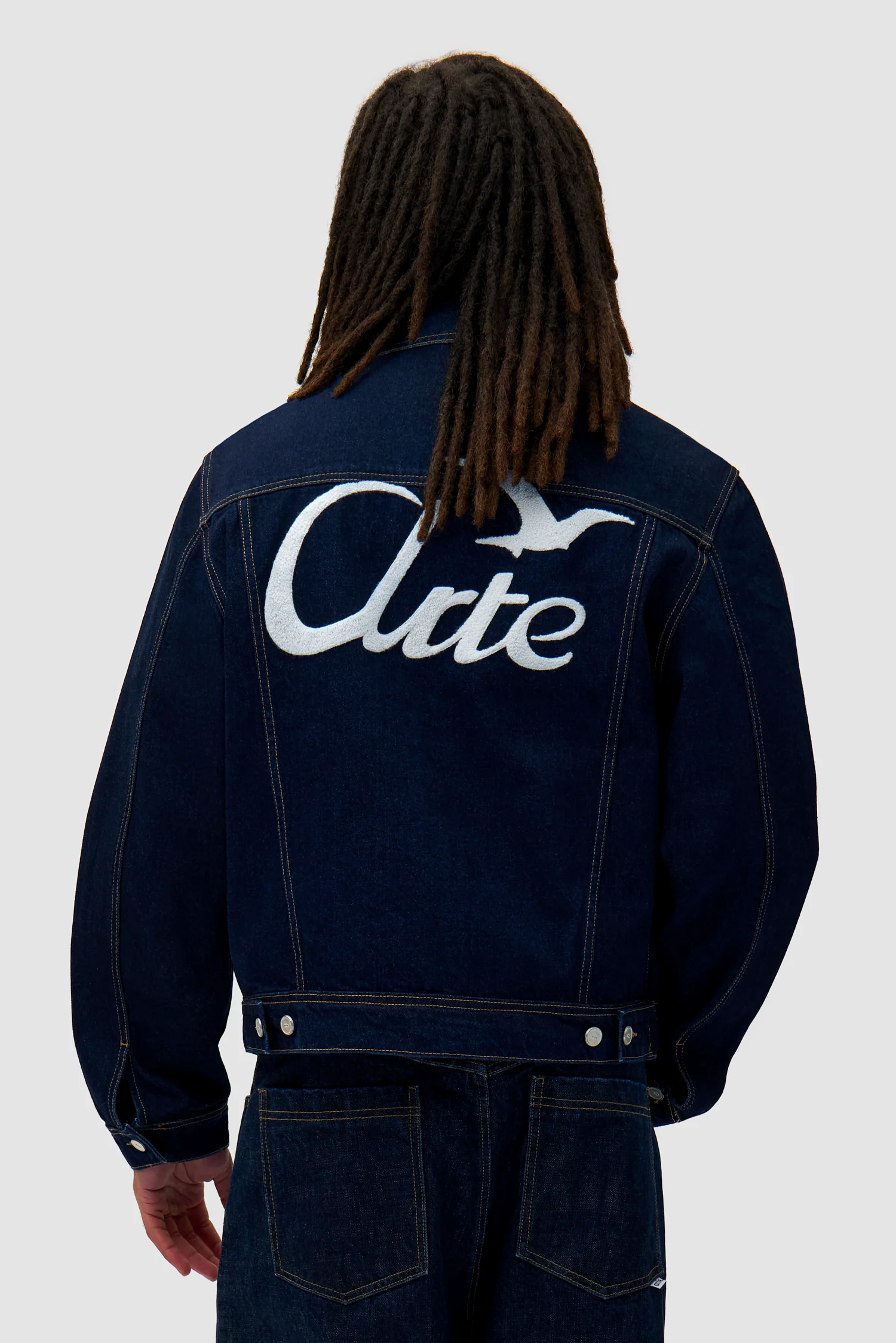 Bird Back Jacket - Dark Wash - Image 2